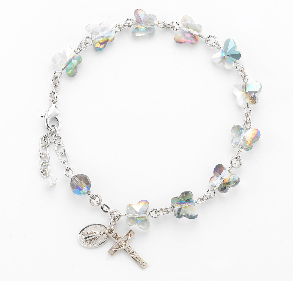 Vitriol Butterfly Rosary Bracelet | Catholic Rosary