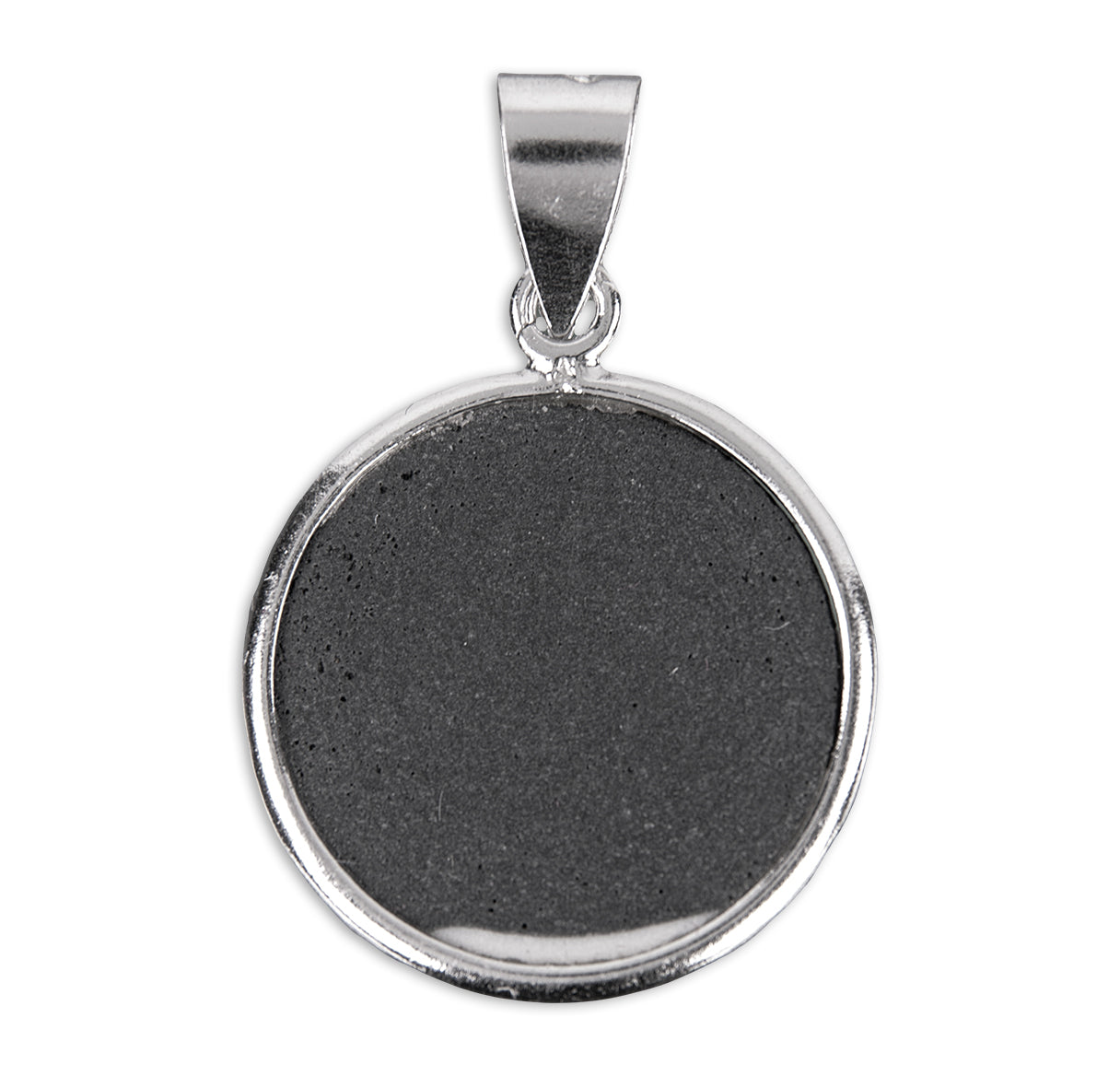 Black Madonna Profile Cameo Medal Necklace | Catholic Jewelry