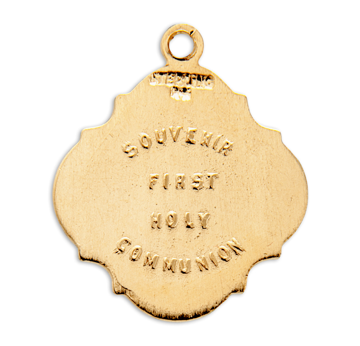 Gold Over Sterling Silver Chalice Pendant | 16kt Gold Plated .925 Silver