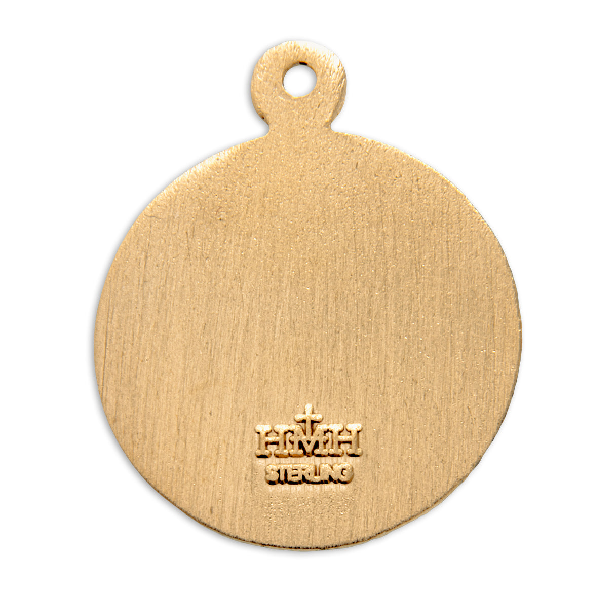 Gold Over Sterling Silver First Holy Communion Pendant | 16kt Gold Plated .925 Silver