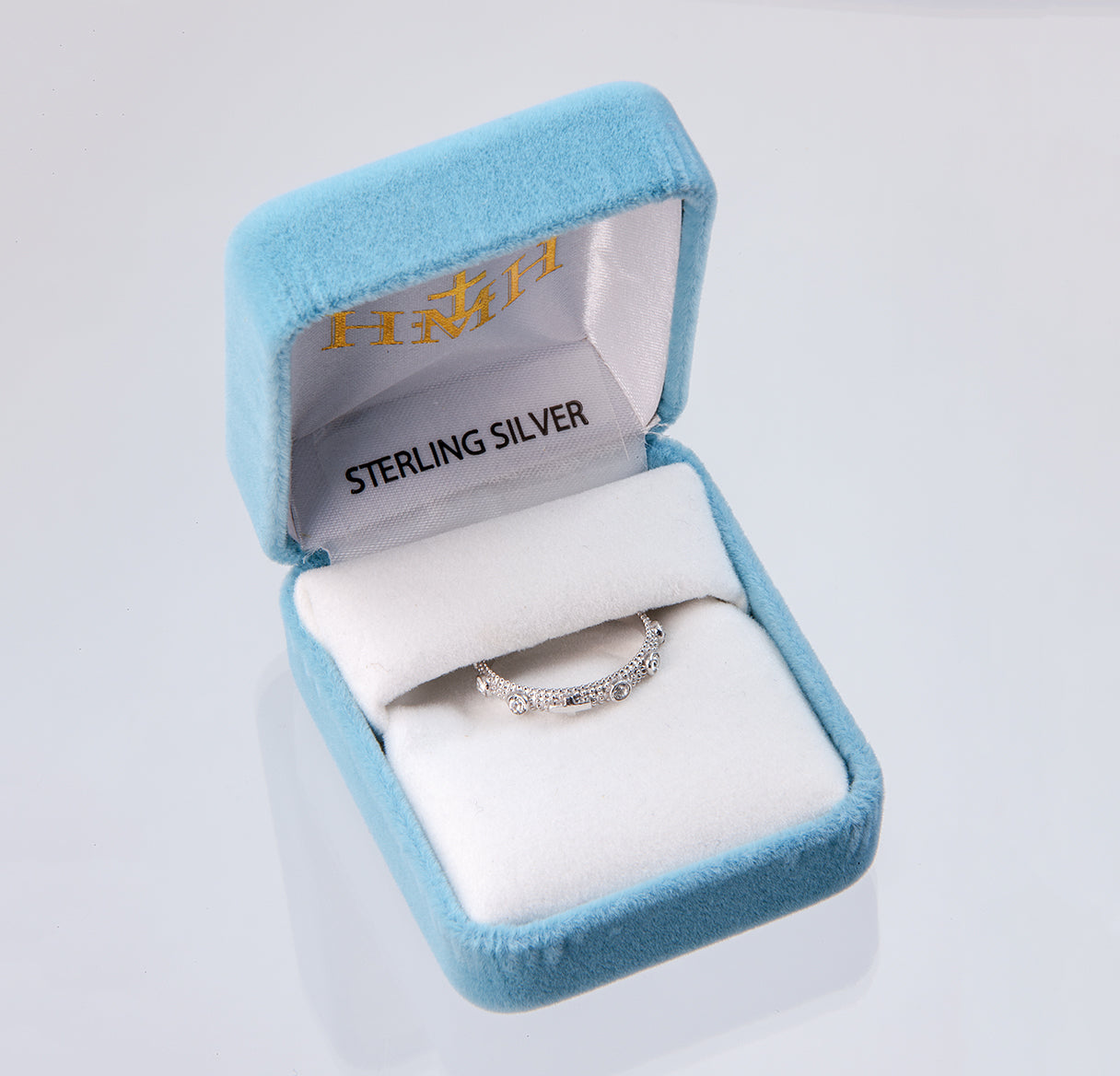 Sterling Silver Rosary Ring | .925 Silver