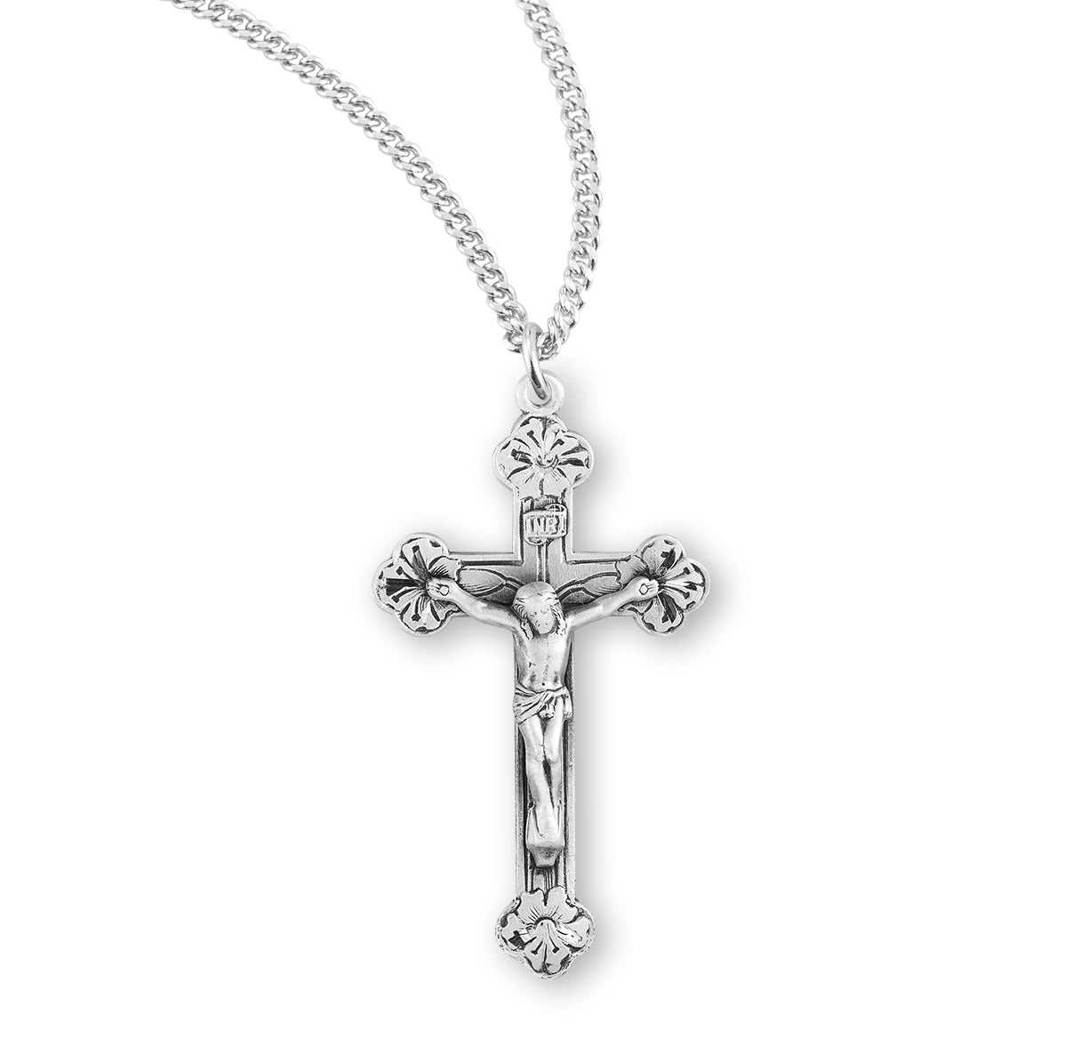 Sterling Silver Crucifix Necklace | .925 Silver