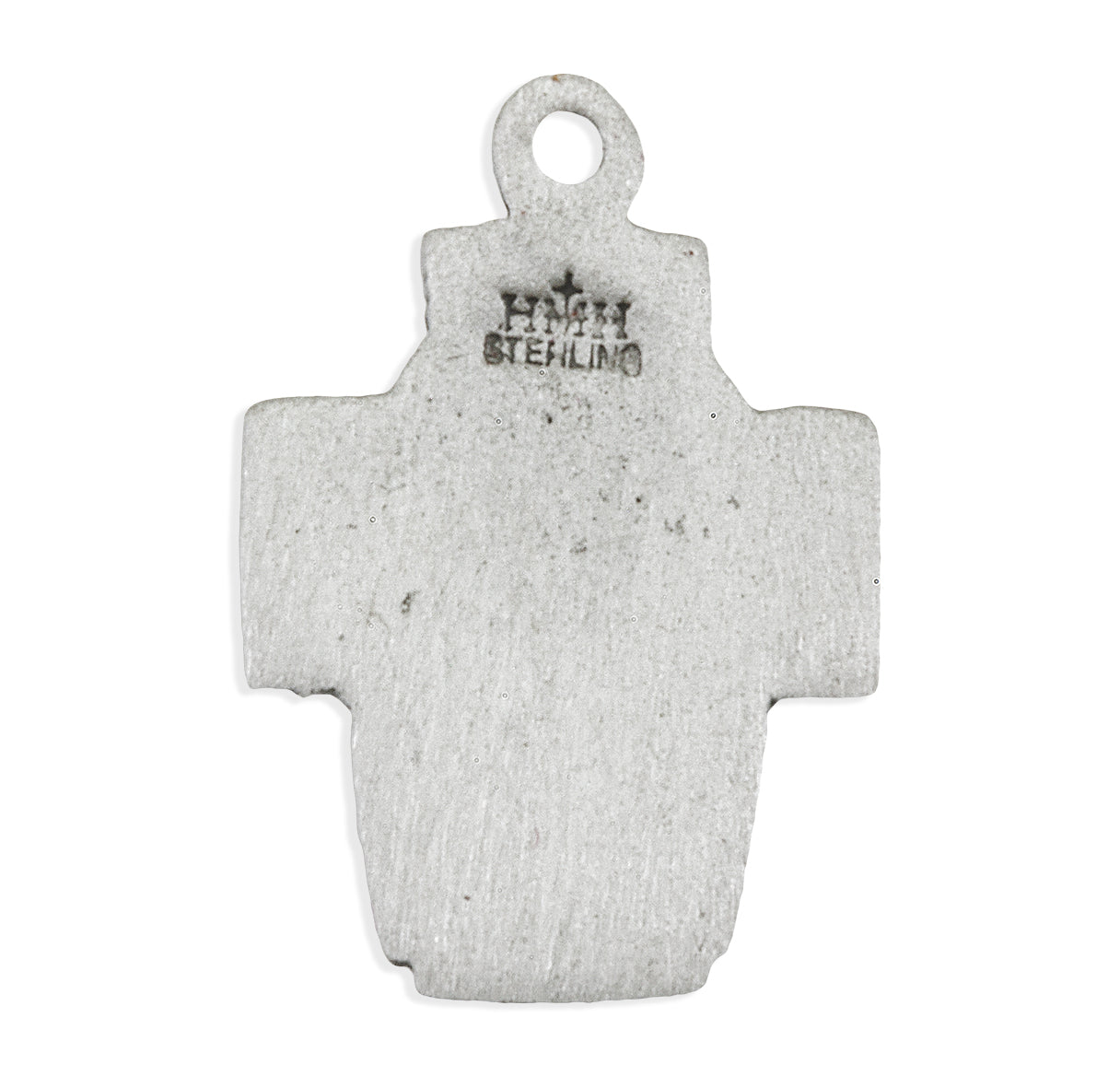 Head of Christ Sterling Silver Medal Pendant with Chain | .925 Silver
