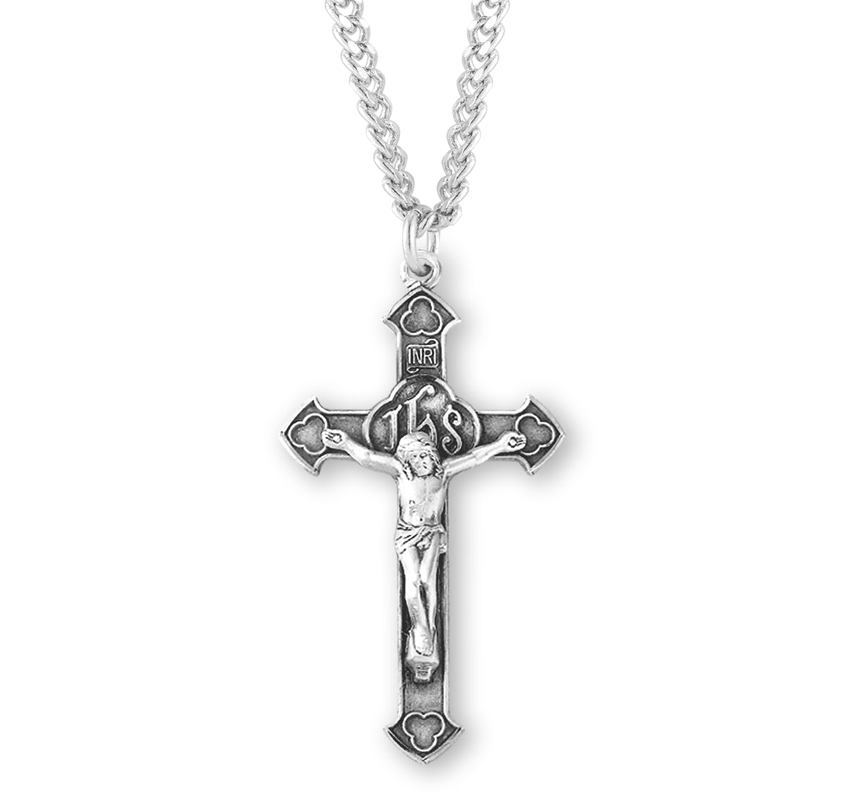Sterling Silver Crucifix Necklace | .925 Silver