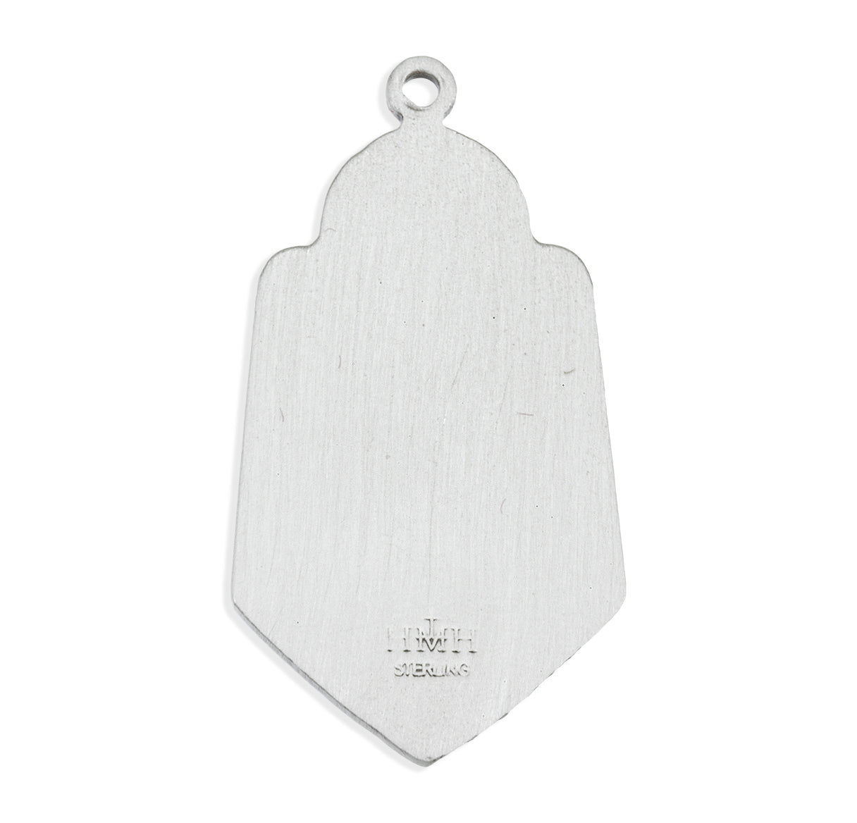 Saint Christopher Protect Us Sterling Silver Medal Pendant with Chain | .925 Silver