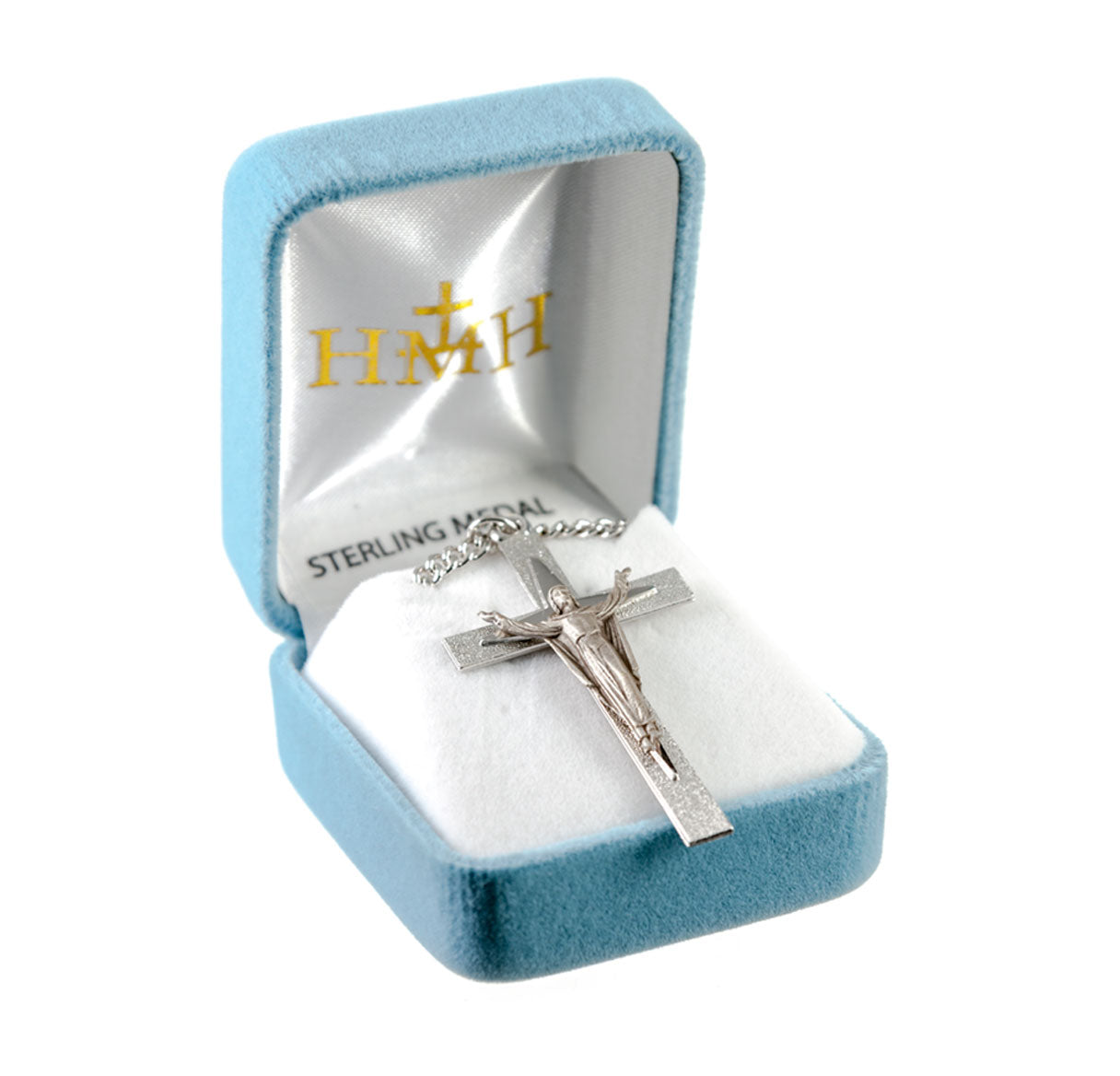 Risen Christ Sterling Silver Crucifix Necklace | .925 Silver