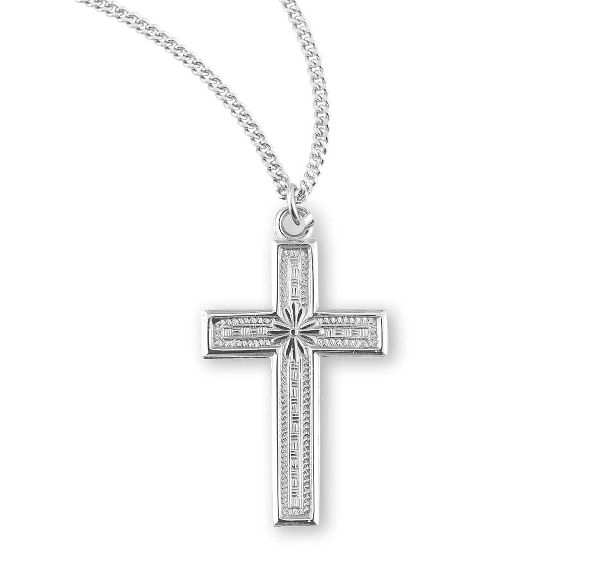 Sterling Silver Cross Necklace | .925 Silver