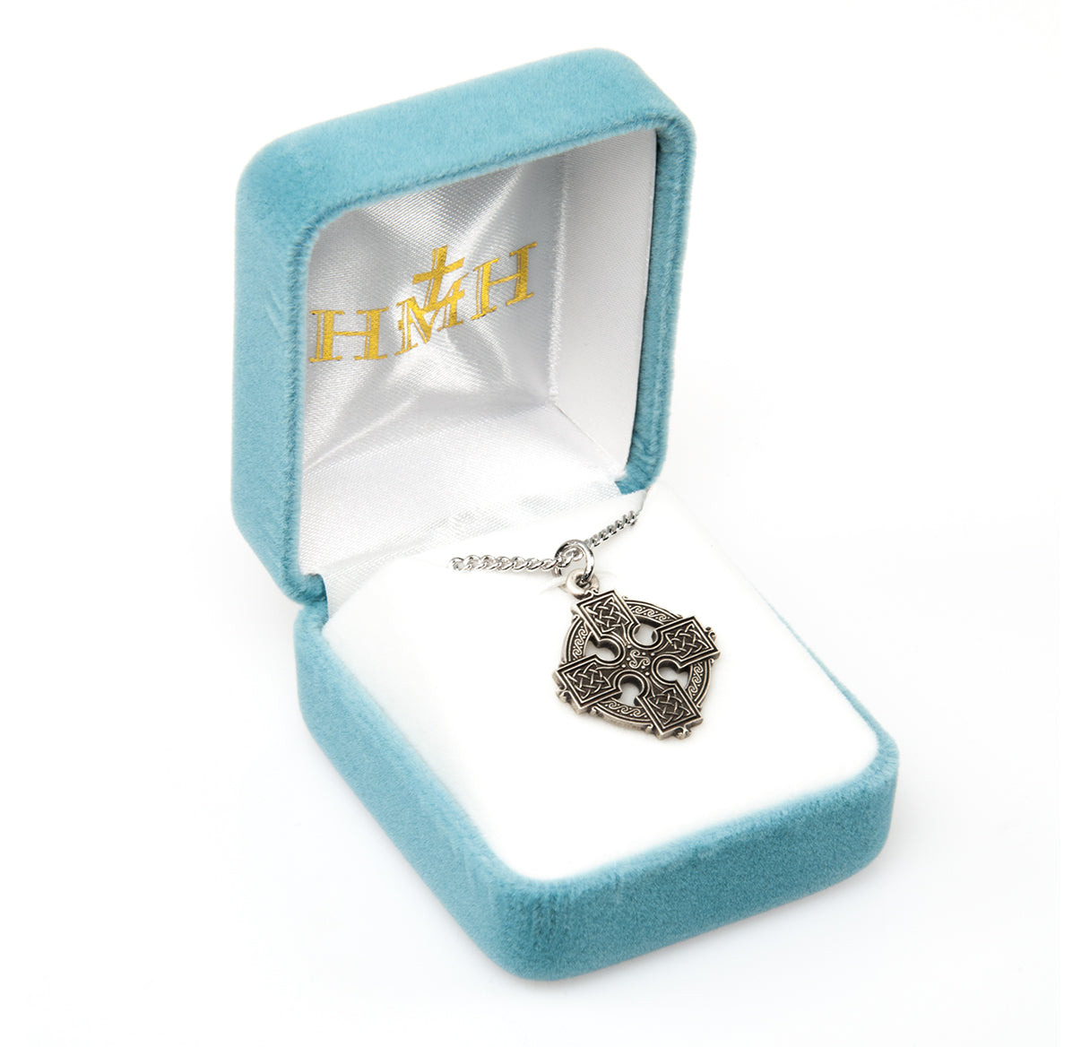 Sterling Silver Irish Celtic cross Necklace | .925 Silver