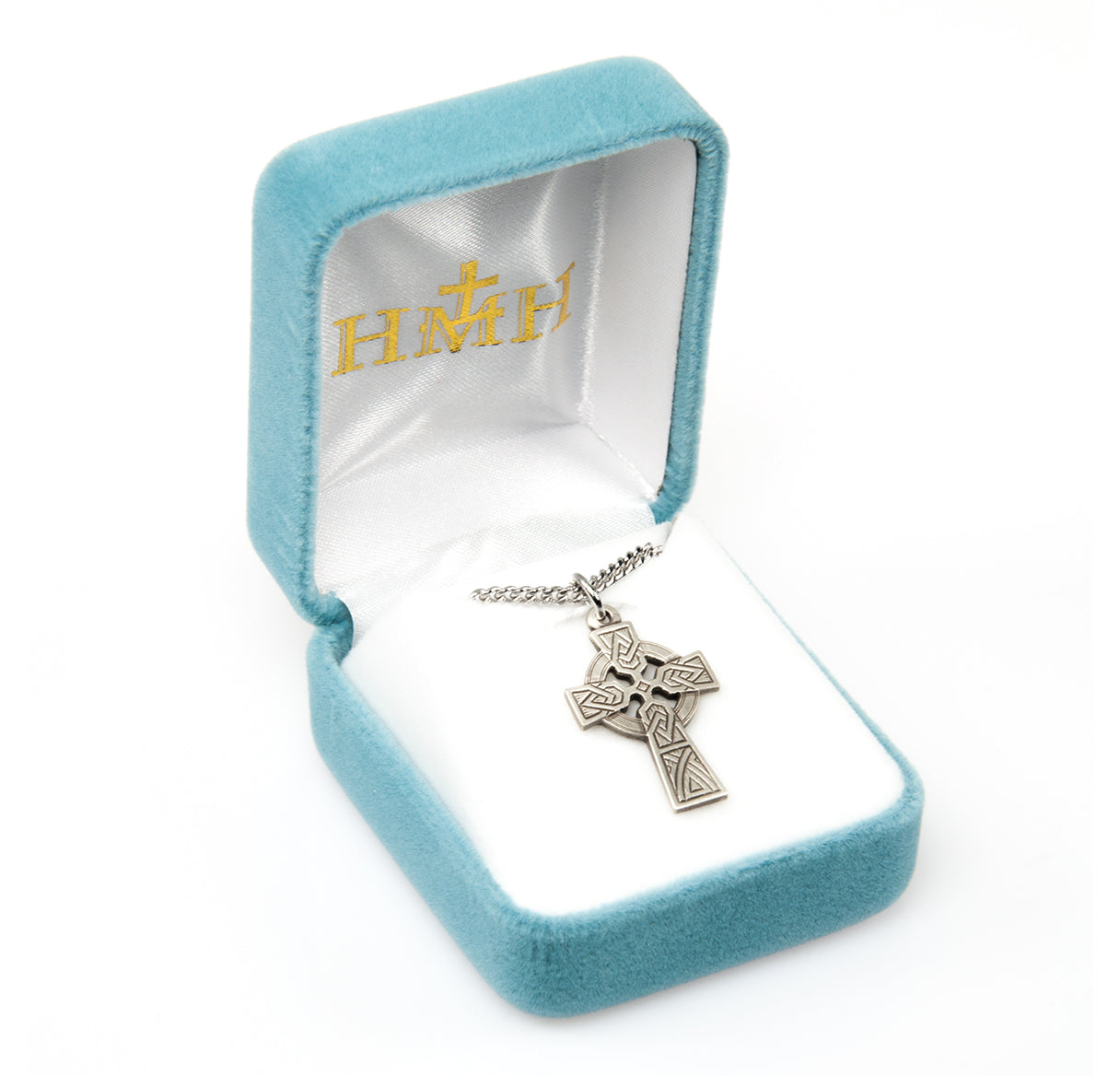 Irish Celtic Cross Sterling Silver Pendant | .925 Silver