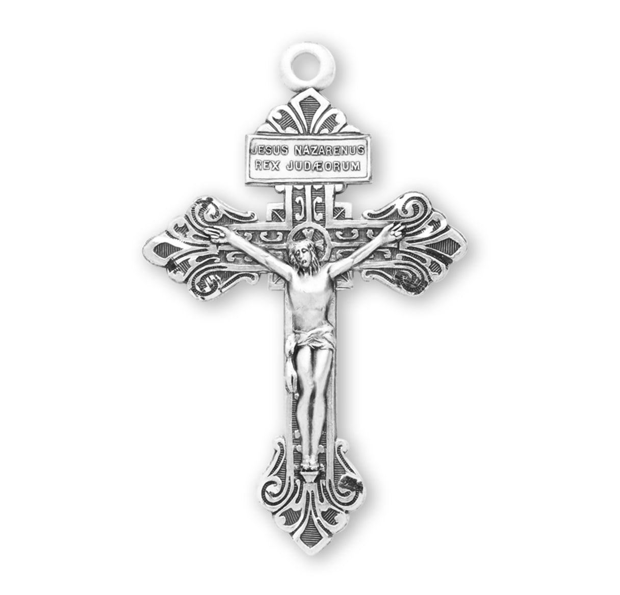 Sterling Silver "Pardon" Crucifix Necklace | .925 Silver
