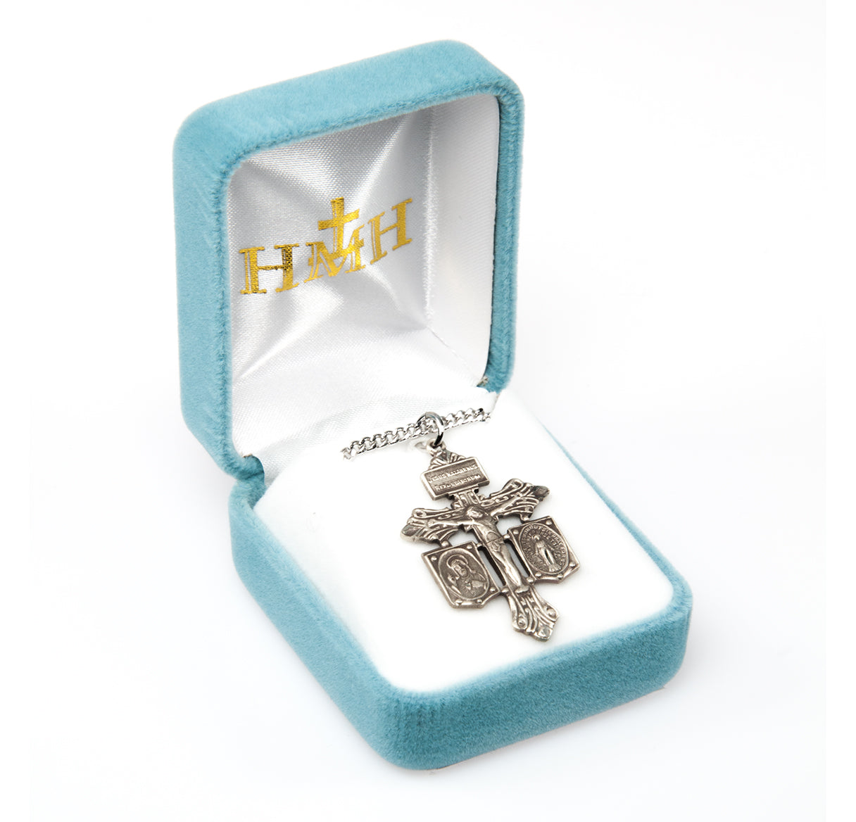 Sterling Silver Pardon Crucifix Necklace | .925 Silver
