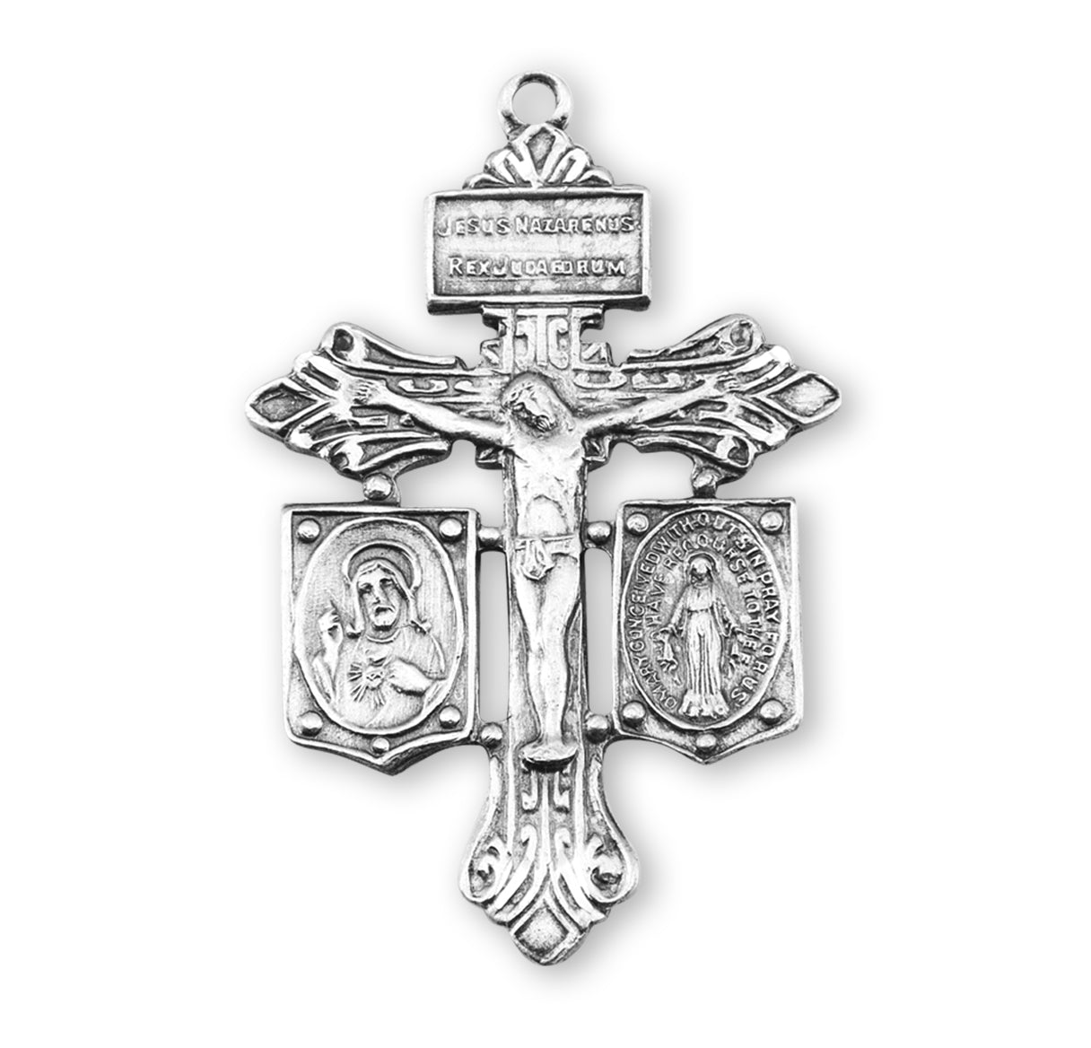 Sterling Silver Pardon Crucifix Necklace | .925 Silver