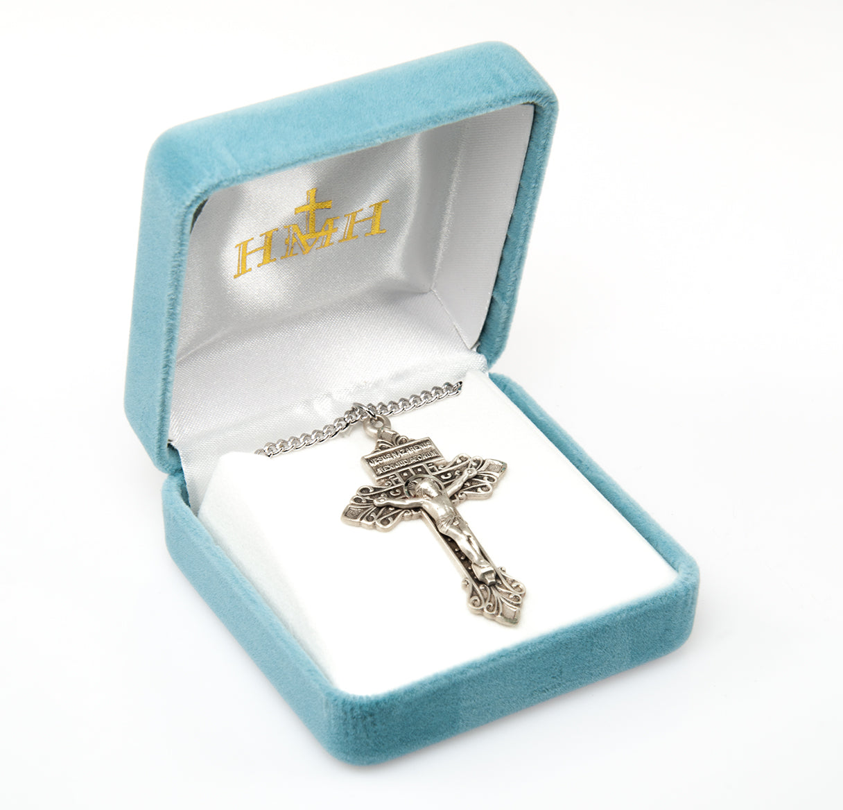 Sterling Silver Pardon Crucifix Necklace | .925 Silver