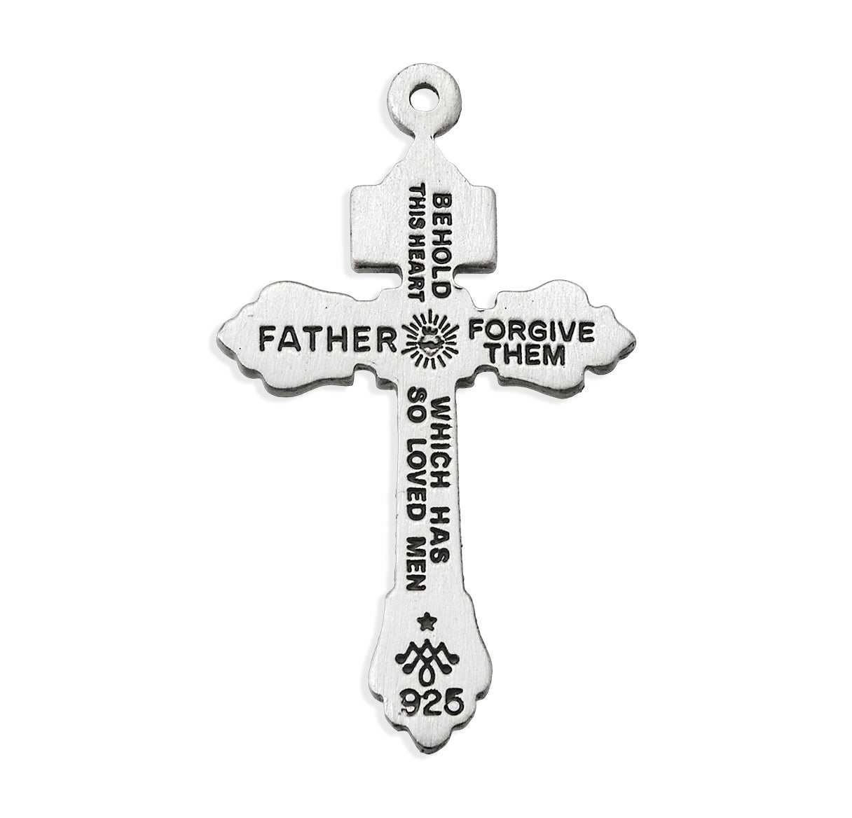 Sterling Silver Pardon Crucifix Necklace | .925 Silver