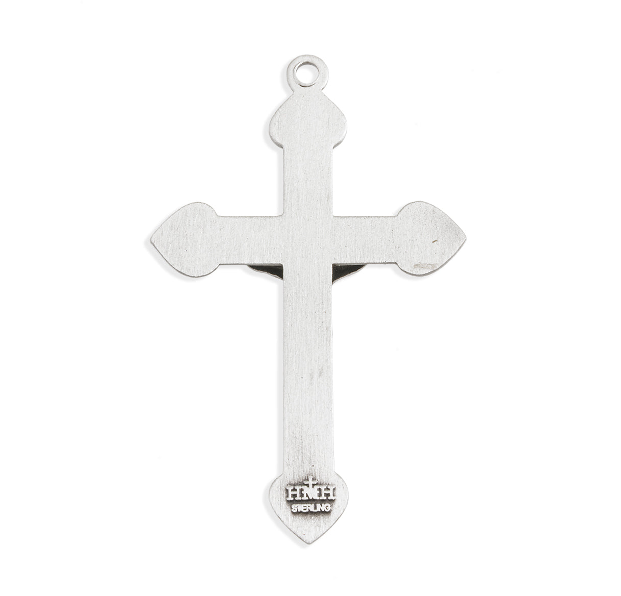 Sterling Silver IHS Crucifix Necklace | .925 Silver