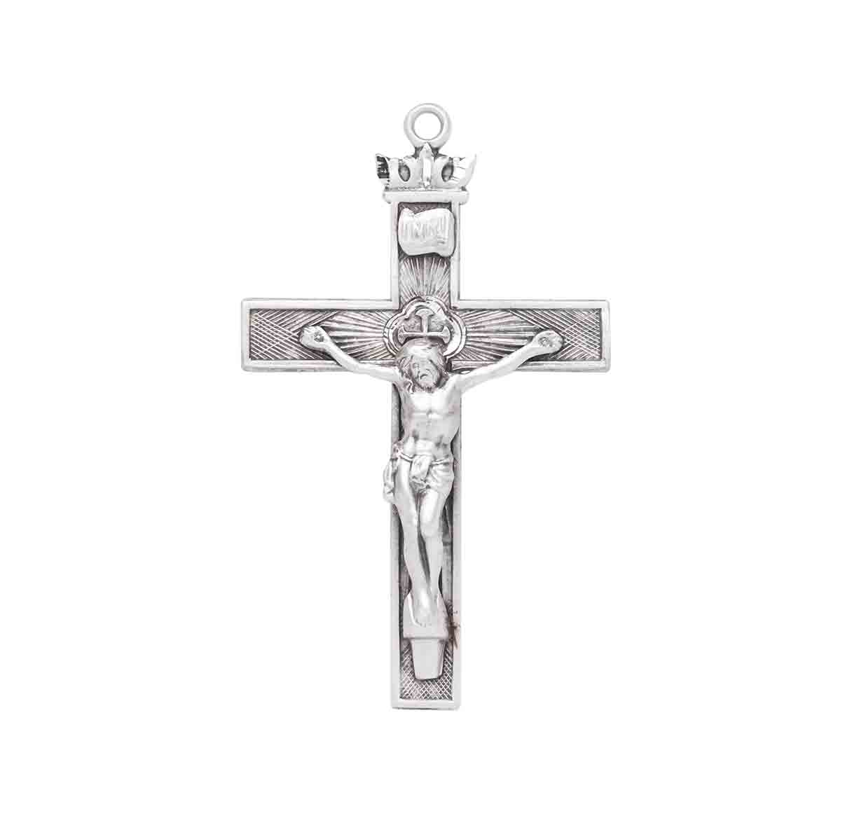 Sterling Silver Crucifix Necklace | .925 Silver