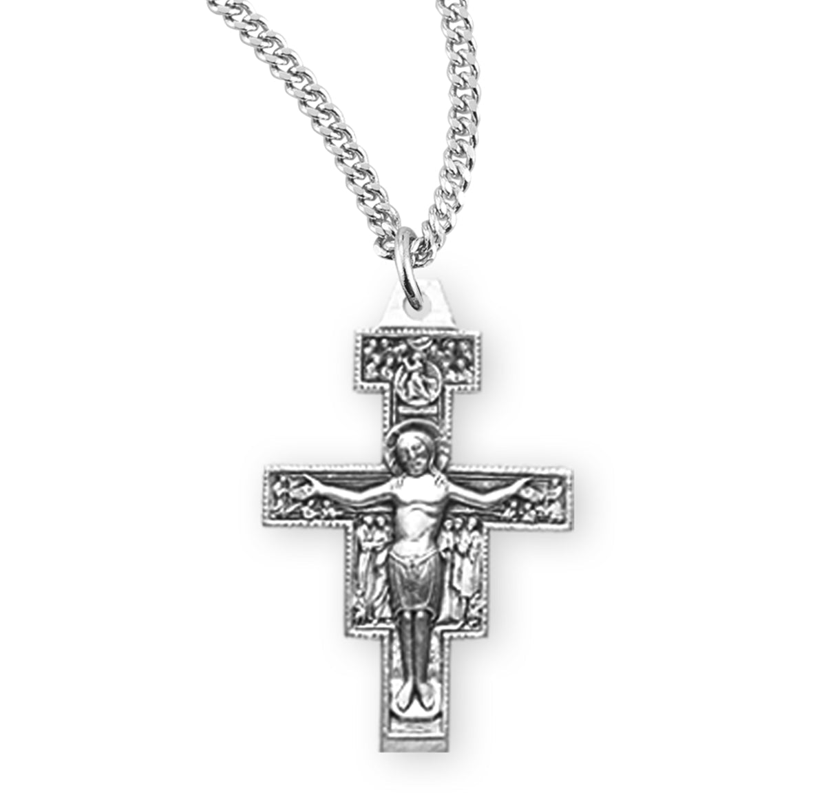 San Damiano Crucifix Necklace | Catholic Jewelry
