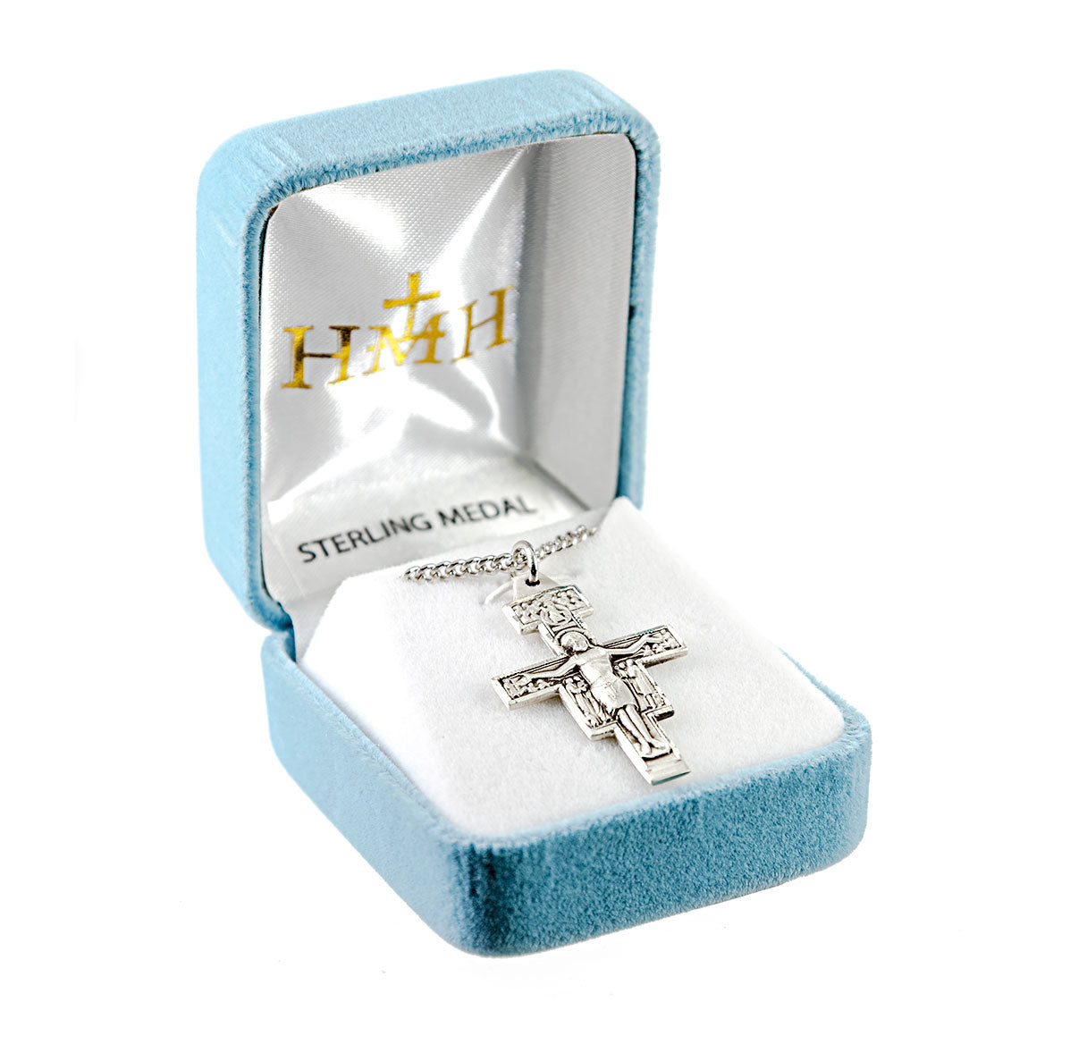 San Damiano Crucifix Necklace | Catholic Jewelry