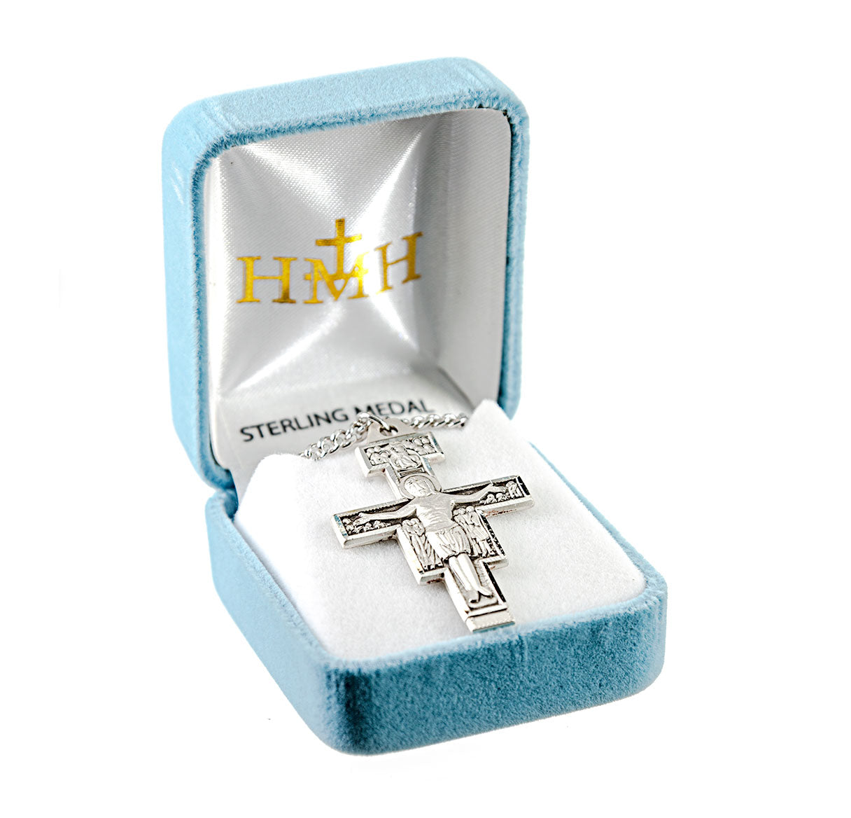 San Damiano Crucifix Necklace | Catholic Jewelry