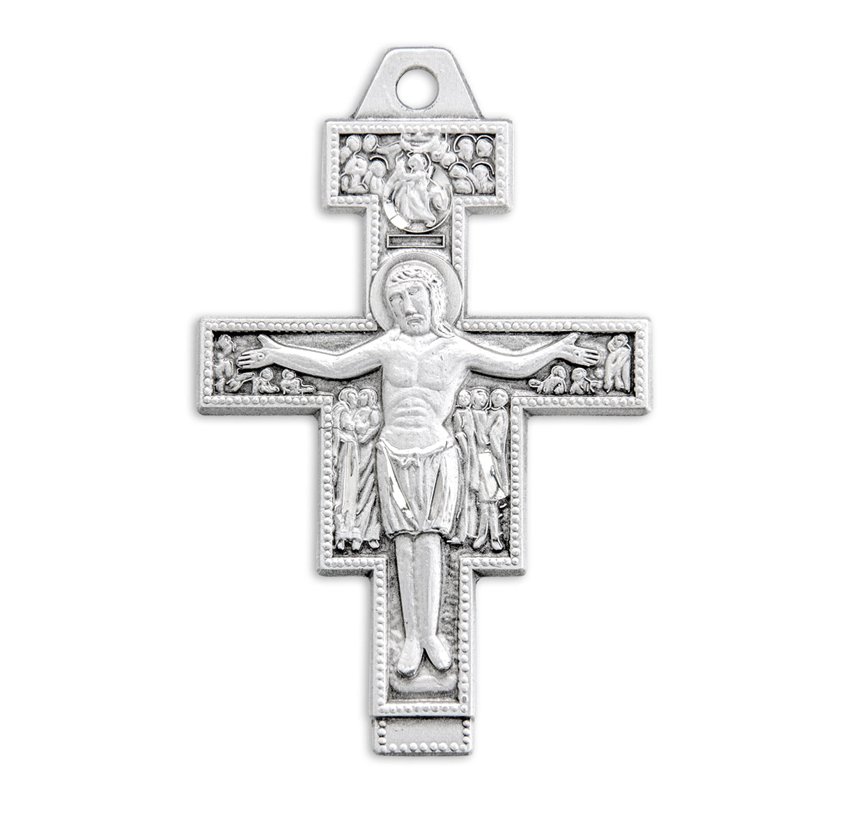 San Damiano Crucifix Necklace | Catholic Jewelry