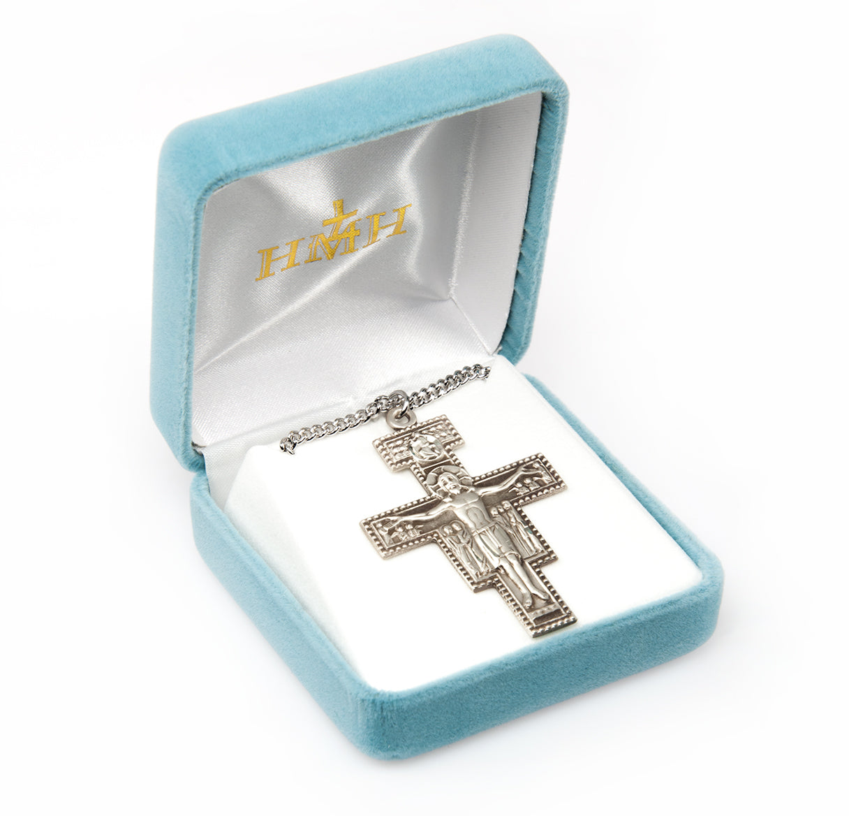 San Damiano Crucifix Necklace | Catholic Jewelry