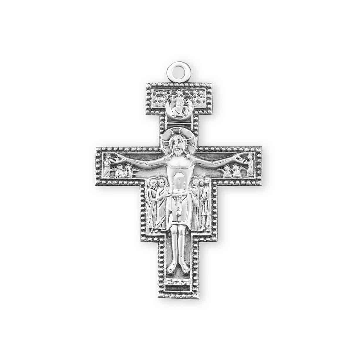 San Damiano Crucifix Necklace | Catholic Jewelry