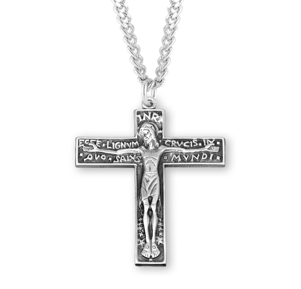 Good Friday Sterling Silver Crucifix Necklace | .925 Silver