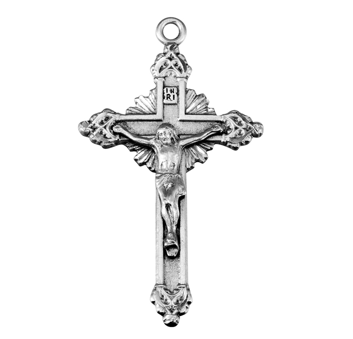 Sterling Silver Crucifix Necklace | .925 Silver