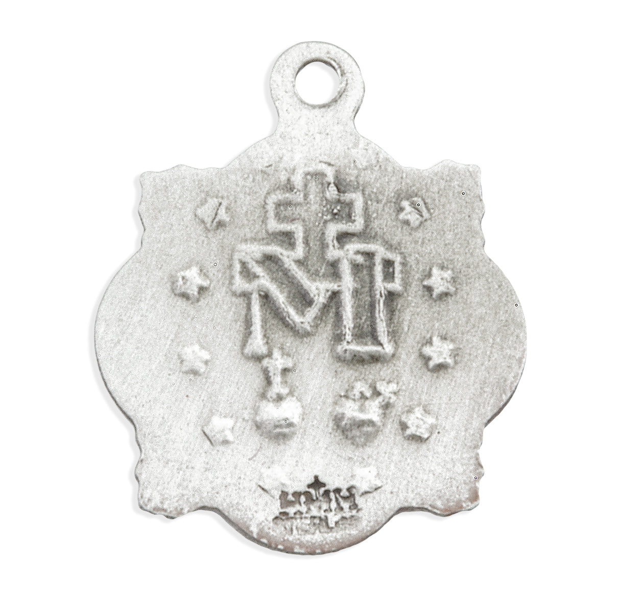 Sterling Silver Miraculous Medal Pendant with Chain | .925 Silver