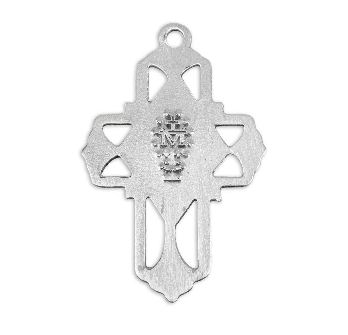 Sterling Silver Miraculous Medal Pendant with Chain | .925 Silver