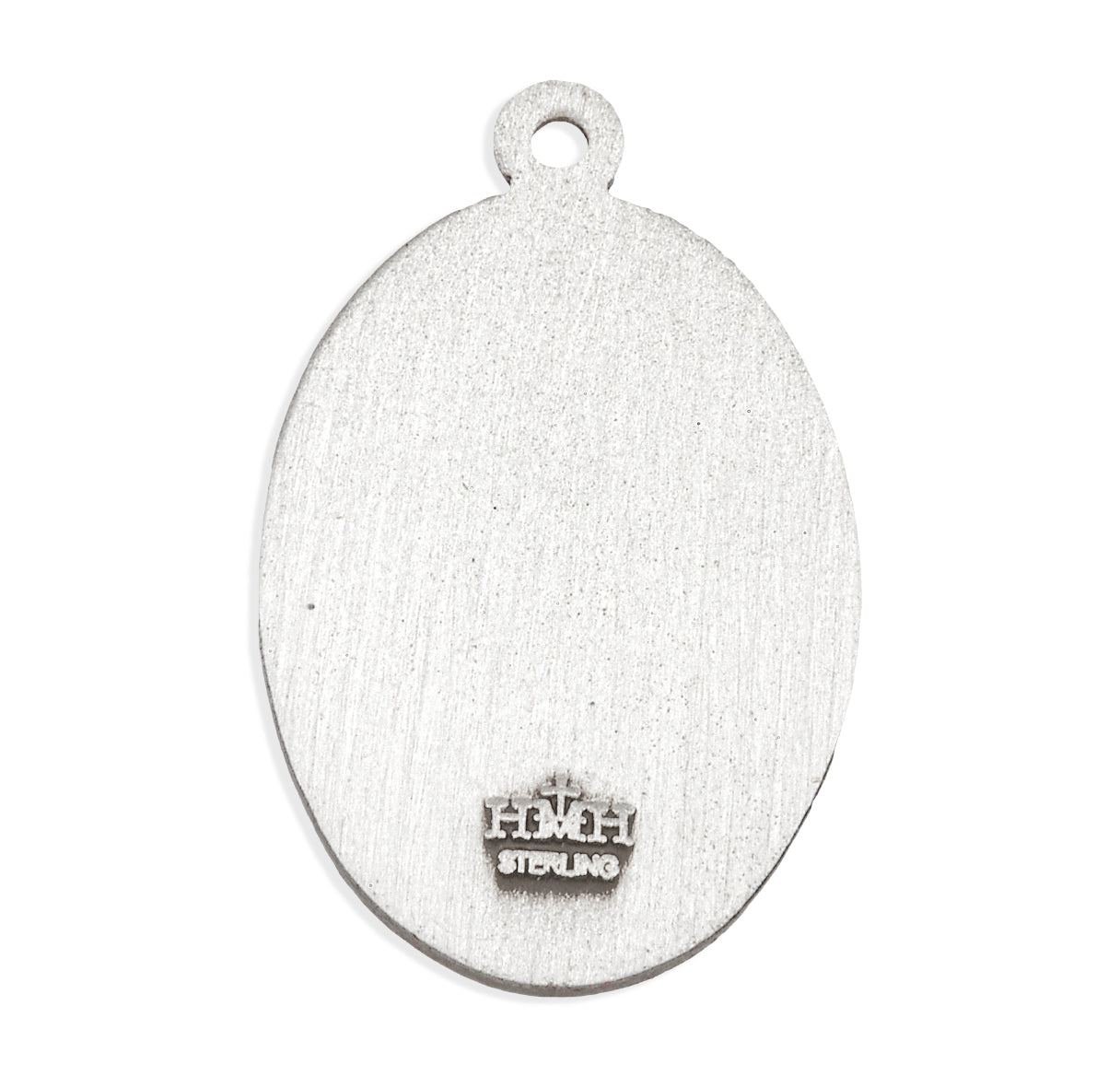 Sterling Silver St. Sebastian Patron of Athletes Medal Pendant with Chain | .925 Silver