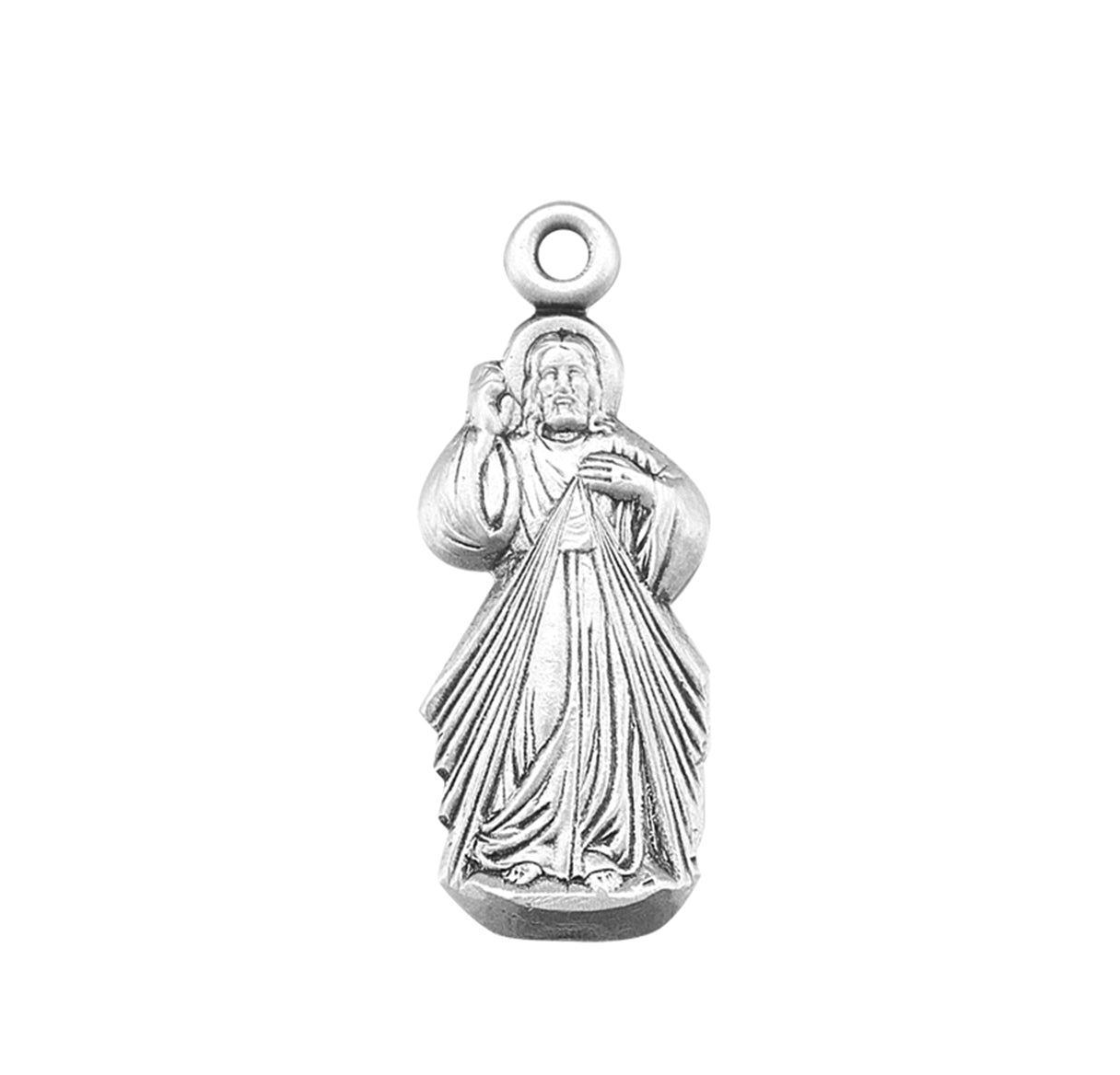 Divine Mercy Sterling Silver Pendant | .925 Silver