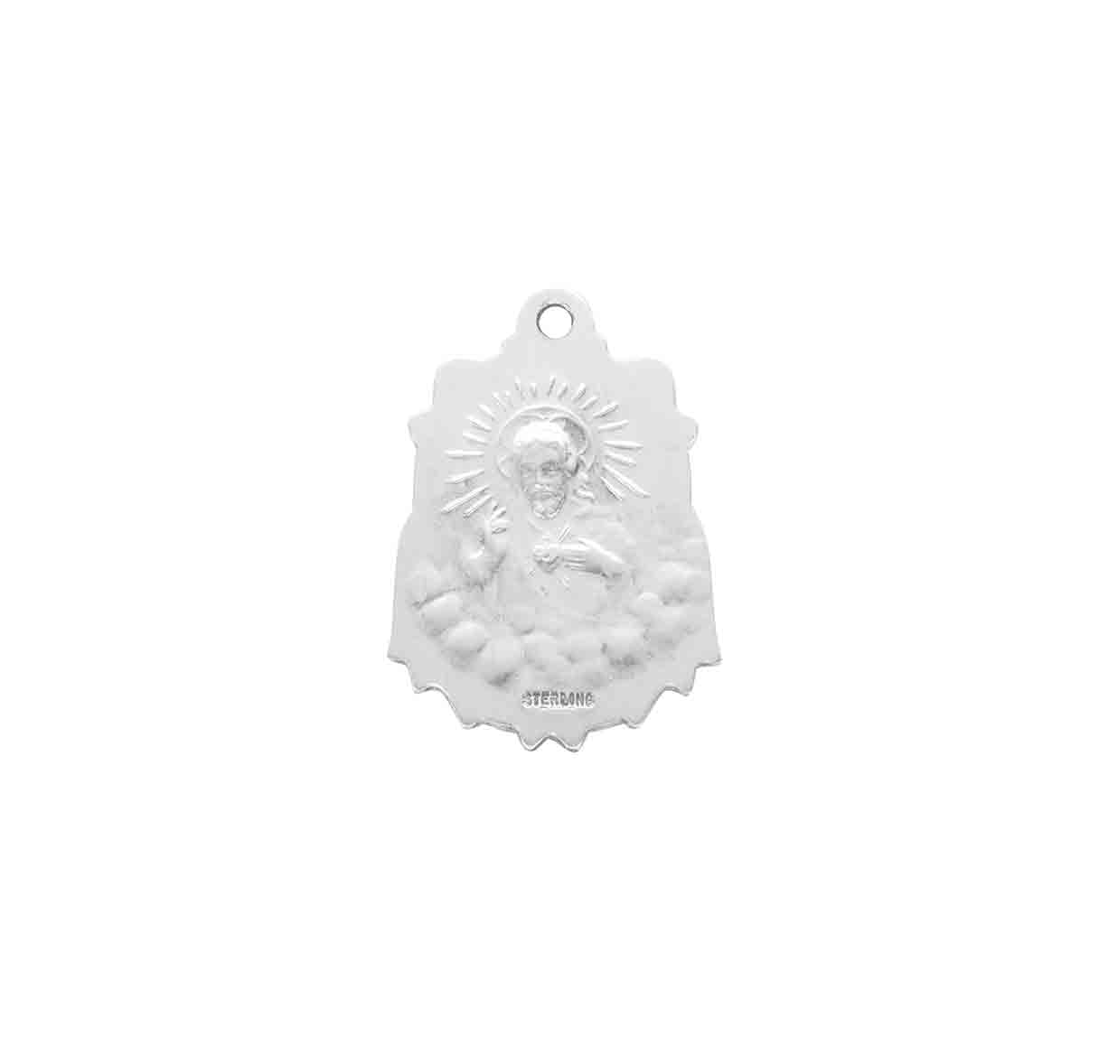 Our Lady of Perpetual Help Sterling Silver Medal Pendant with Chain | .925 Silver