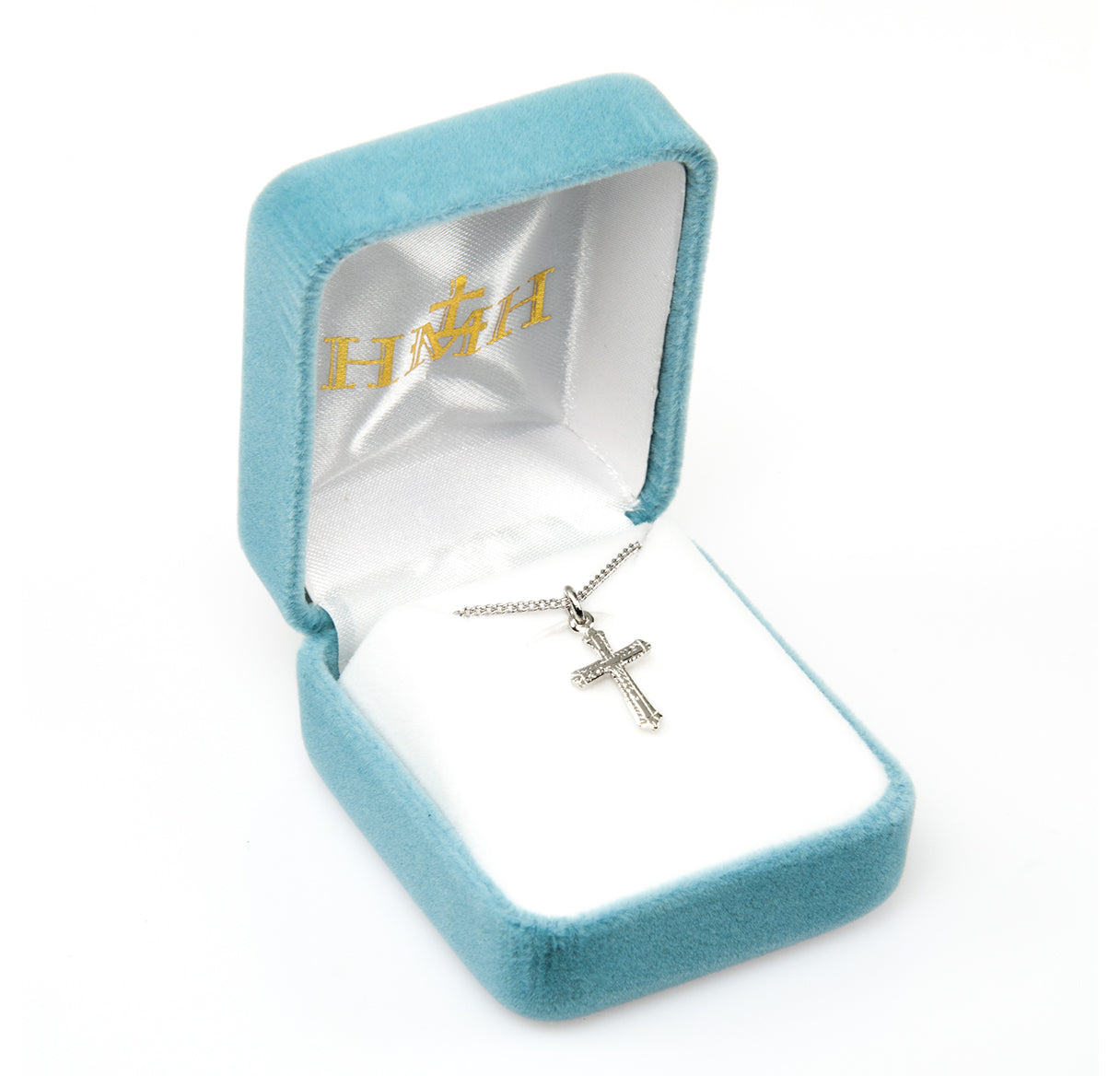 Sterling Silver Detailed Cross Necklace | .925 Silver