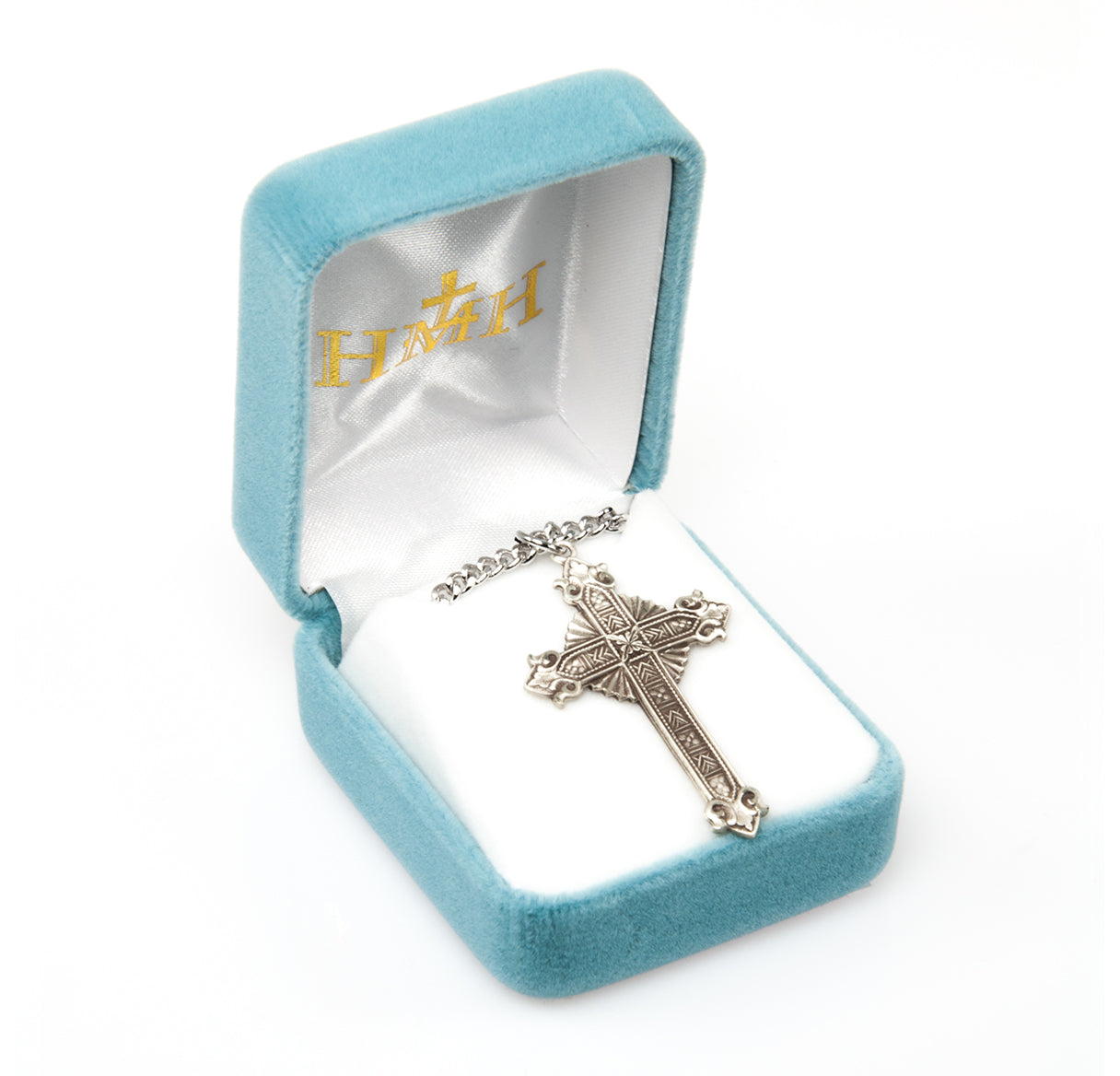 Sterling Silver Ornate Cross Necklace | .925 Silver