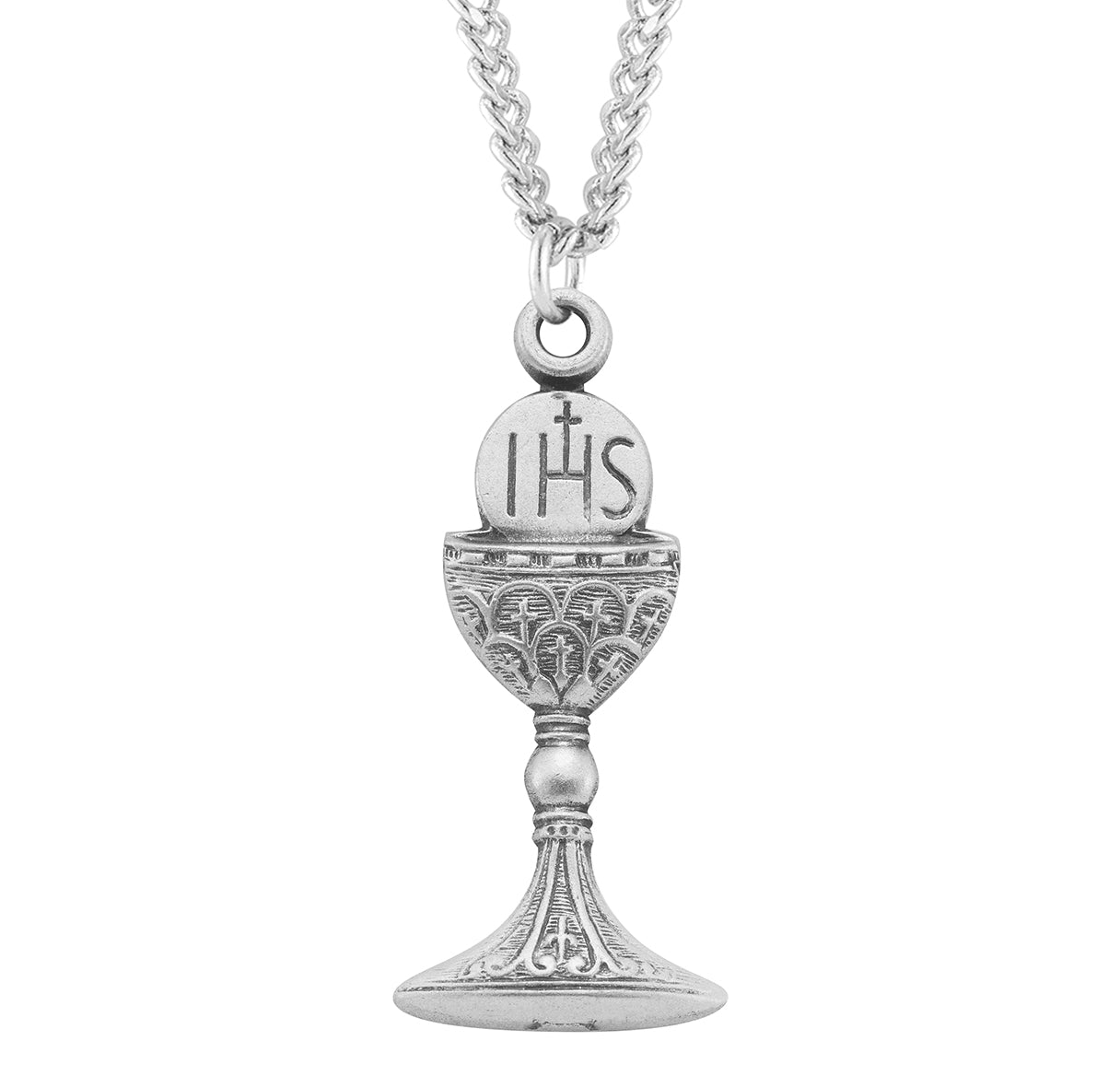 Sterling Silver Traditional Chalice Necklace | .925 Silver