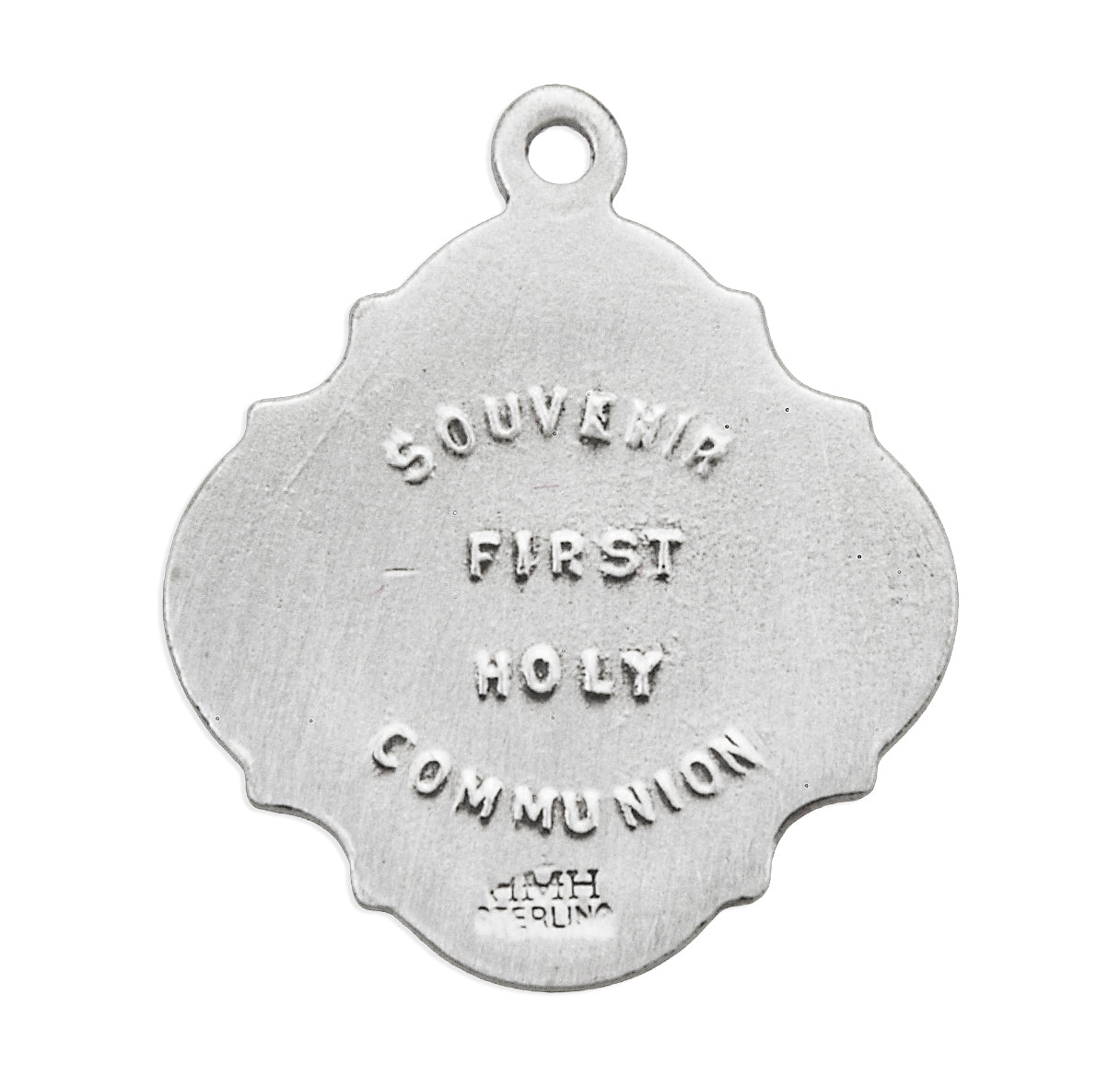 Sterling Silver Communion Baroque Necklace | .925 Silver