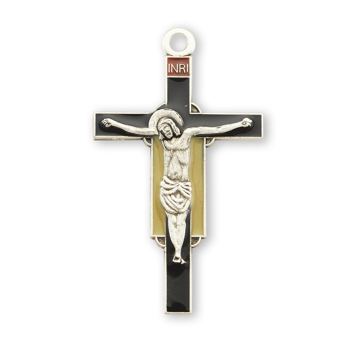 Sterling Silver Giotto Renaissance Crucifix Necklace | .925 Silver