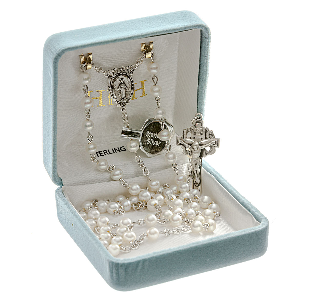 Genuine Cultured Pearl Rosary | Catholic Rosary