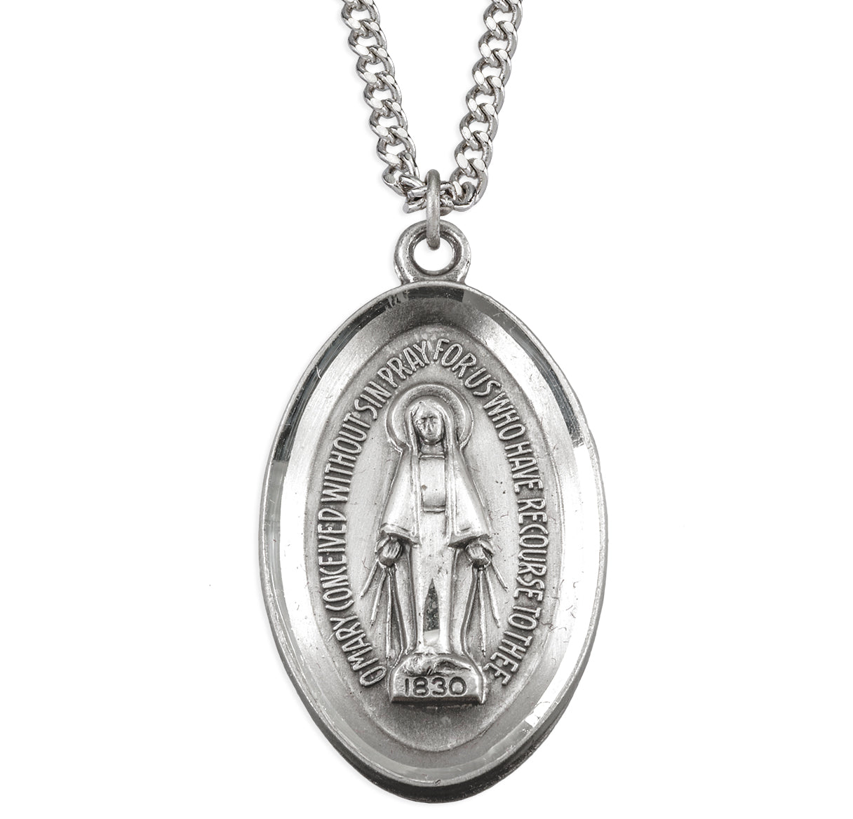 Sterling Silver Miraculous Medal