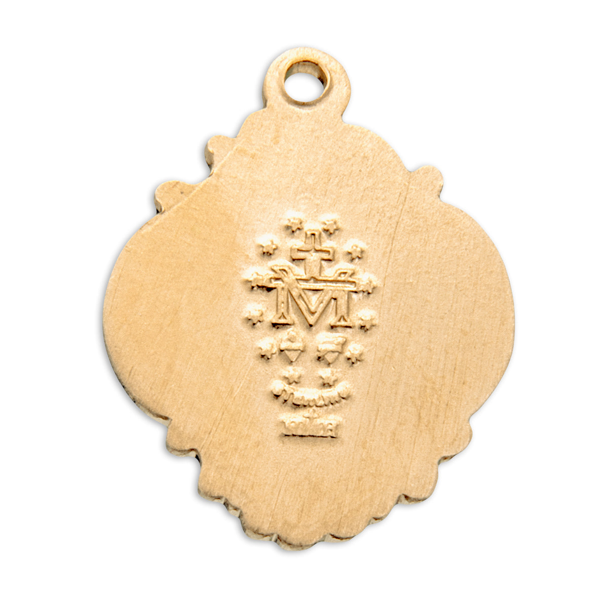 Gold Over Sterling Silver Miraculous Medal