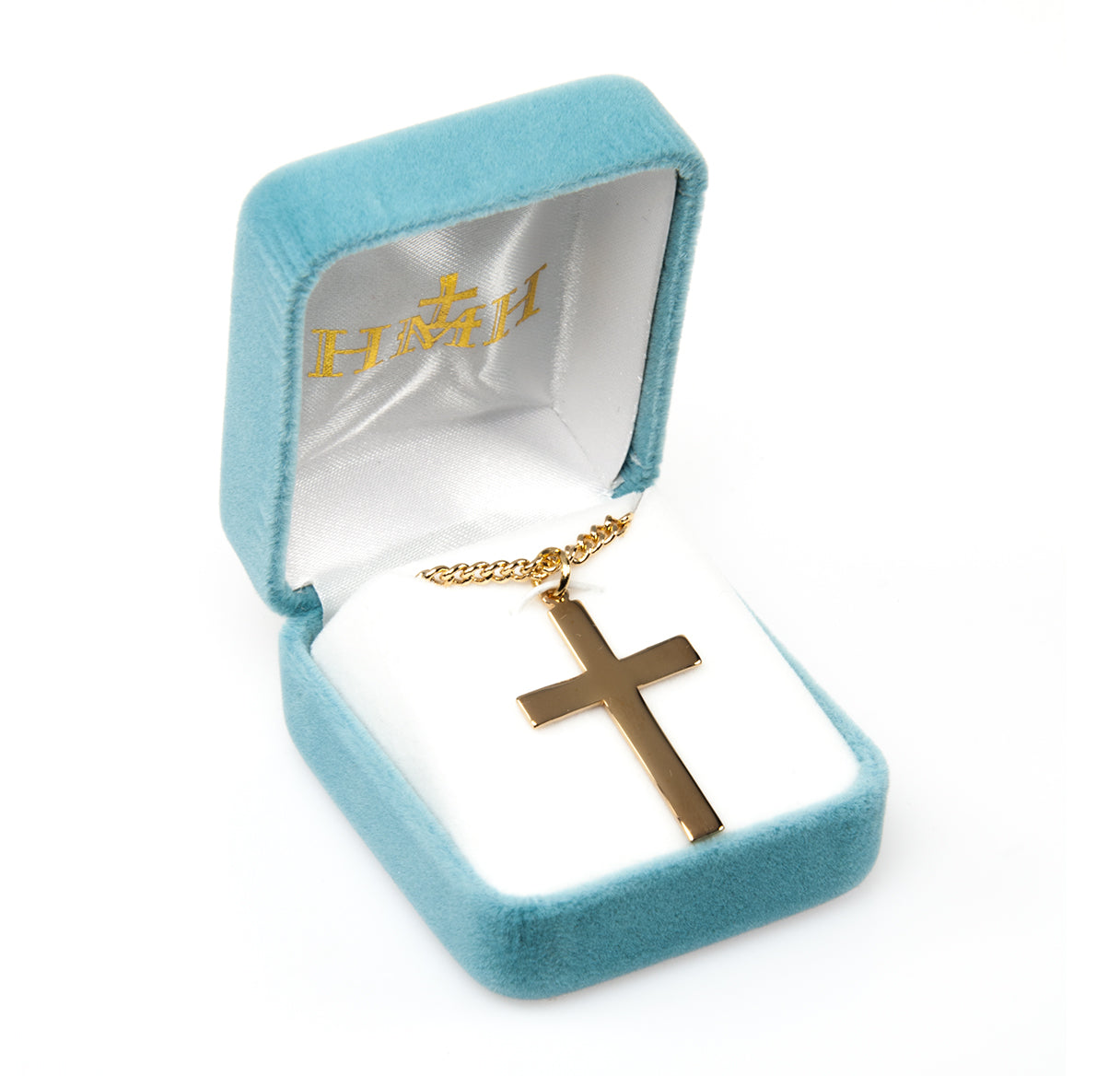 Gold Over Sterling Silver Cross