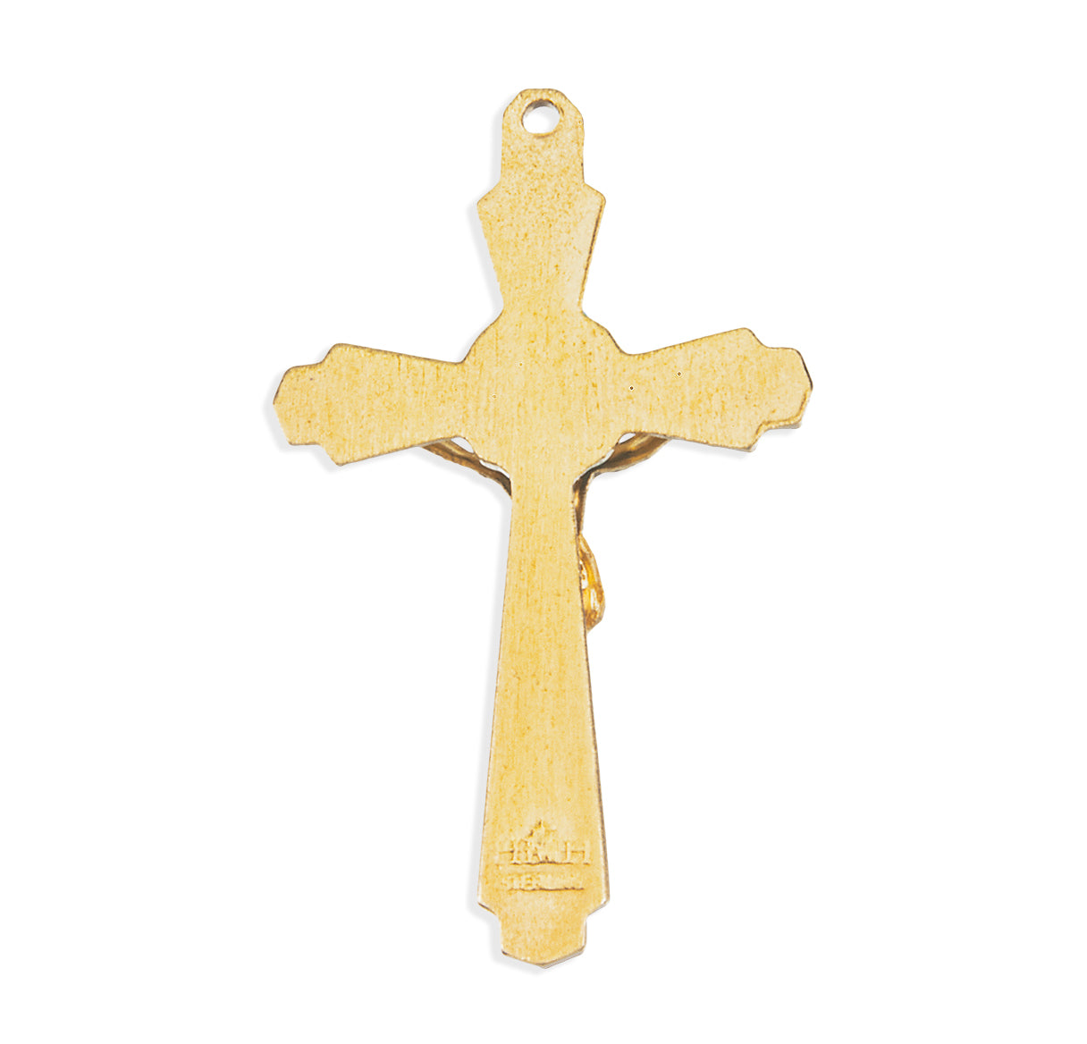 Gold Over Sterling Silver Crucifix