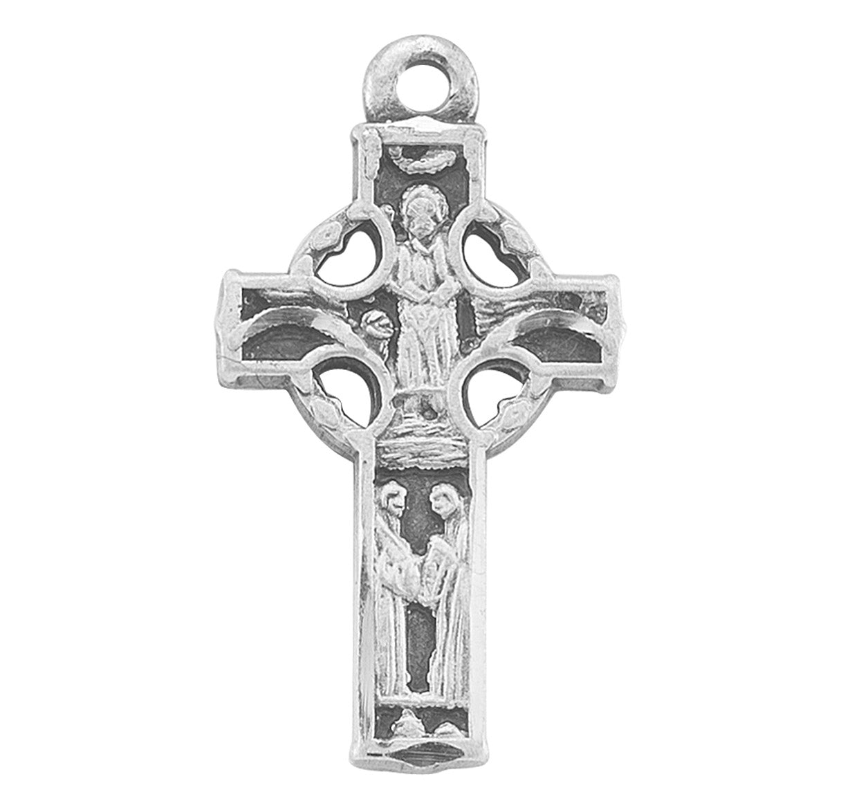 Sterling Silver Irish Celtic cross Pendant | .925 Silver