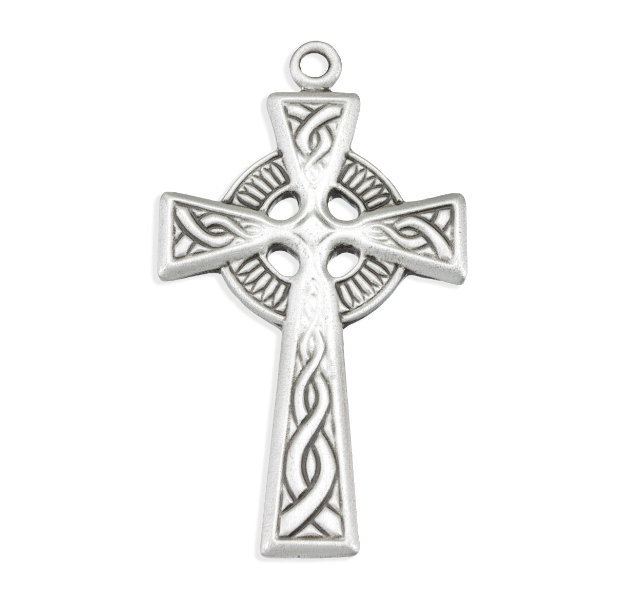 Sterling Silver Irish Celtic cross Pendant | .925 Silver
