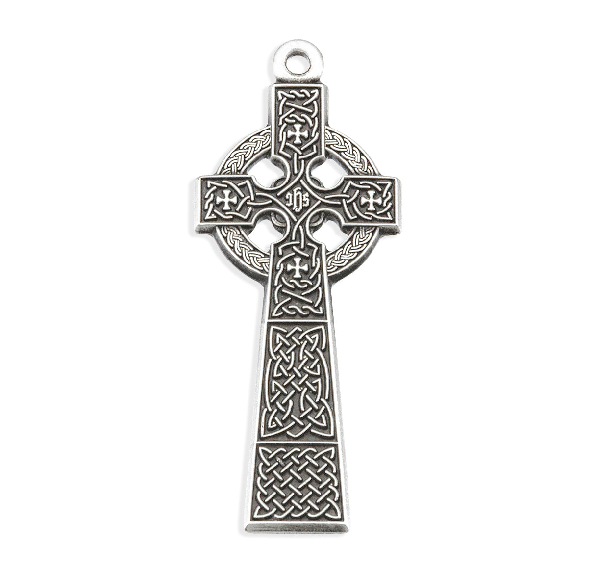 Sterling Silver Irish Celtic cross Pendant | .925 Silver
