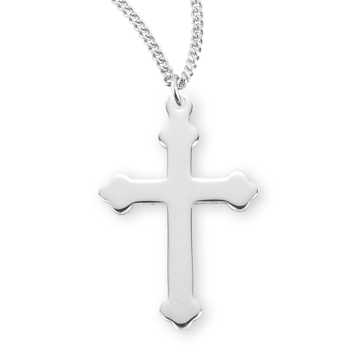 Sterling Silver High Polished Cross