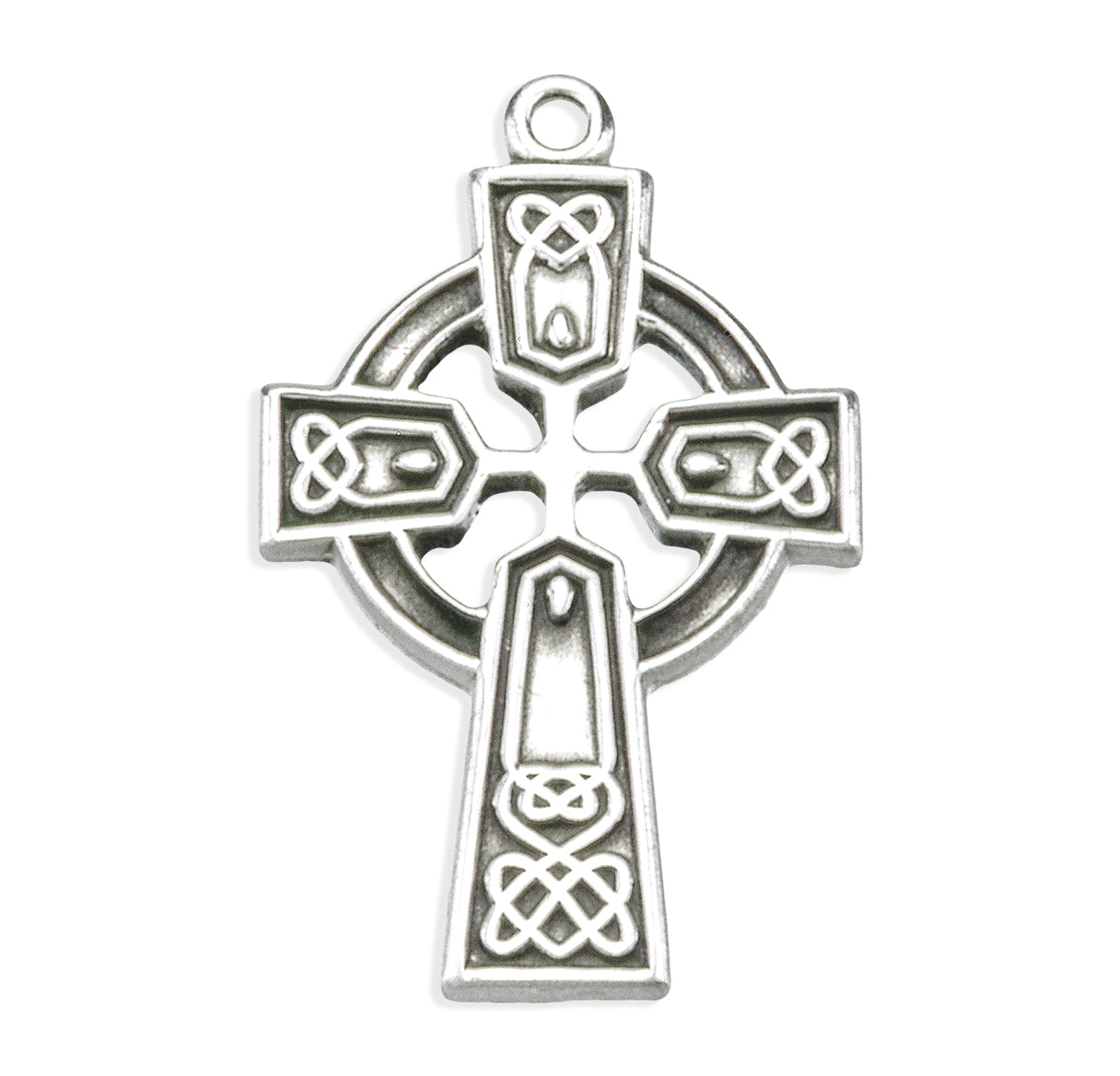 Sterling Silver Irish Celtic cross Pendant