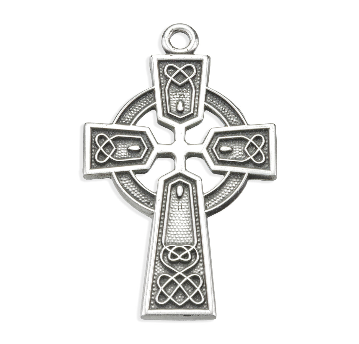 Sterling Silver Irish Celtic cross Pendant | .925 Silver
