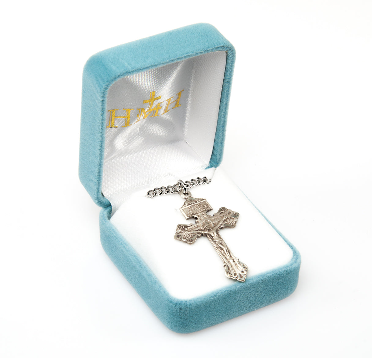 Sterling Silver "Pardon" Crucifix
